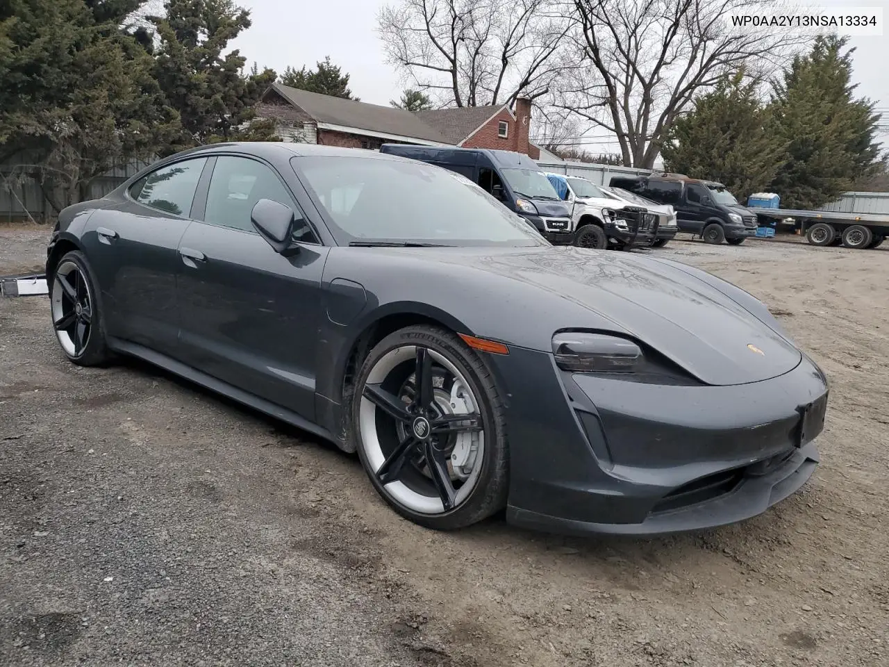 2022 Porsche Taycan VIN: WP0AA2Y13NSA13334 Lot: 50296085