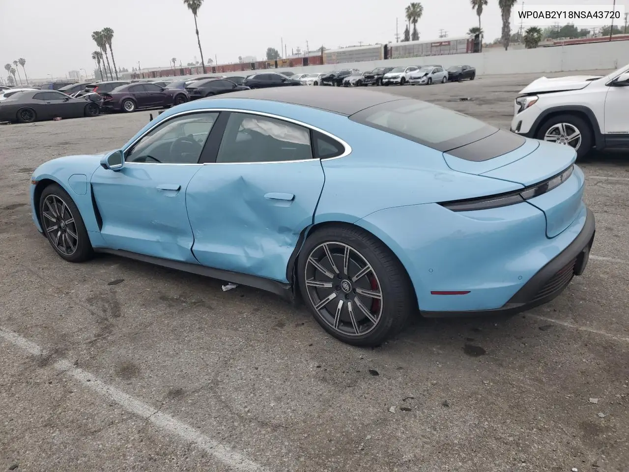 2022 Porsche Taycan 4S VIN: WP0AB2Y18NSA43720 Lot: 52212865