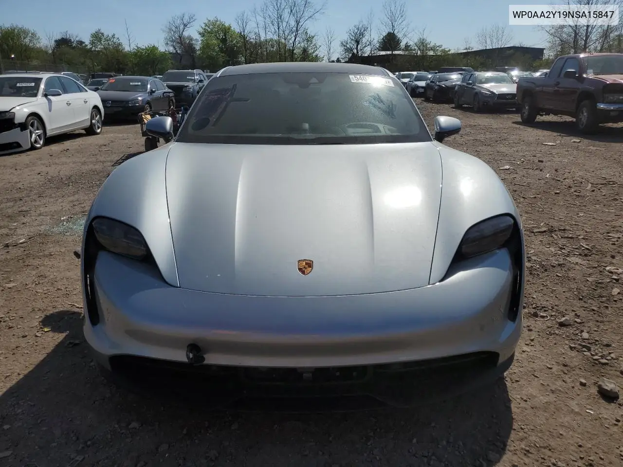 2022 Porsche Taycan VIN: WP0AA2Y19NSA15847 Lot: 54012535
