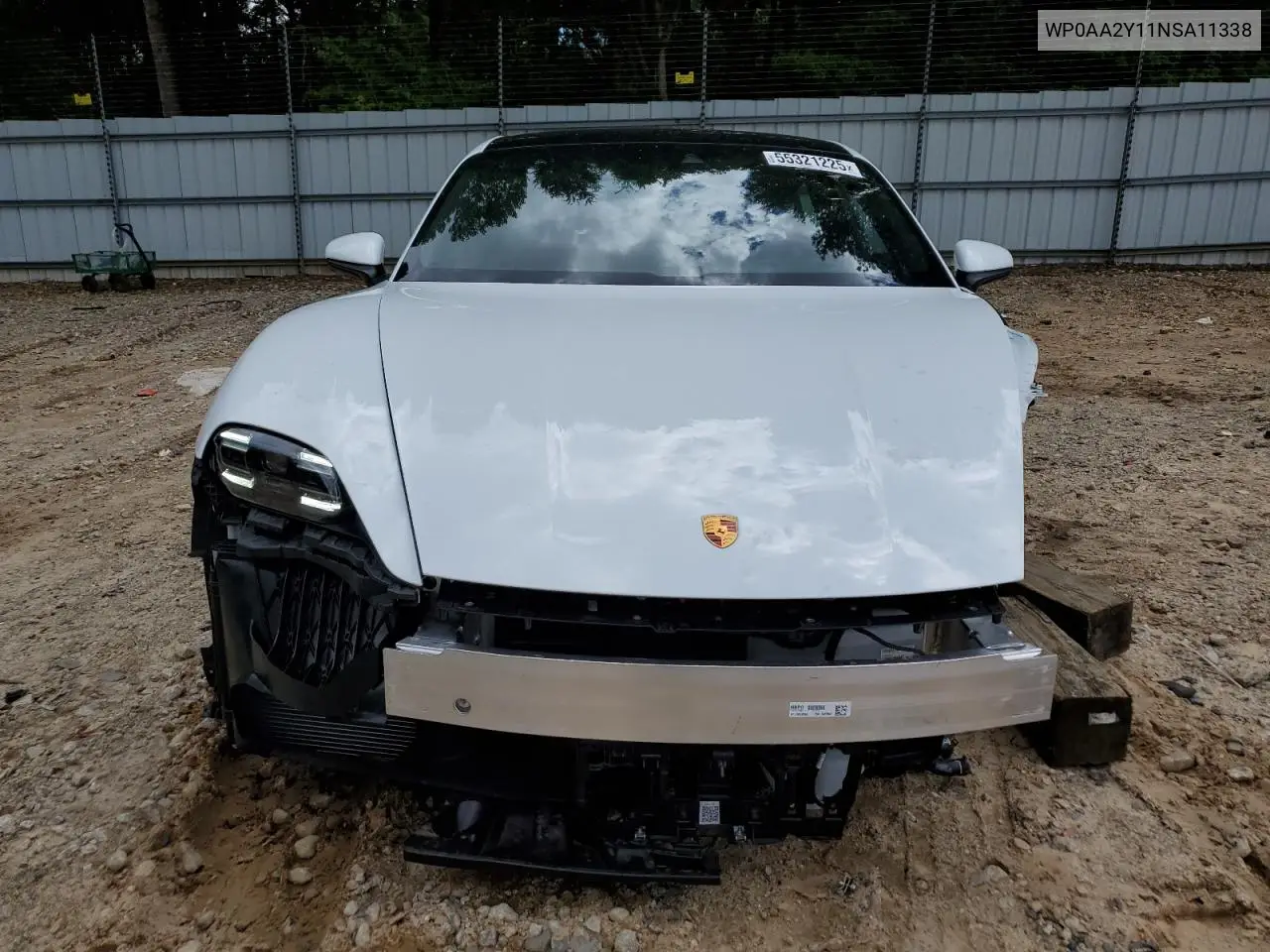 2022 Porsche Taycan VIN: WP0AA2Y11NSA11338 Lot: 55321225