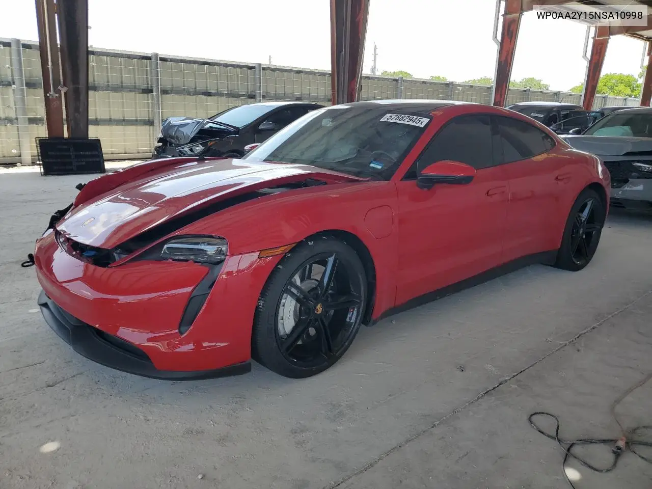 2022 Porsche Taycan VIN: WP0AA2Y15NSA10998 Lot: 57882945