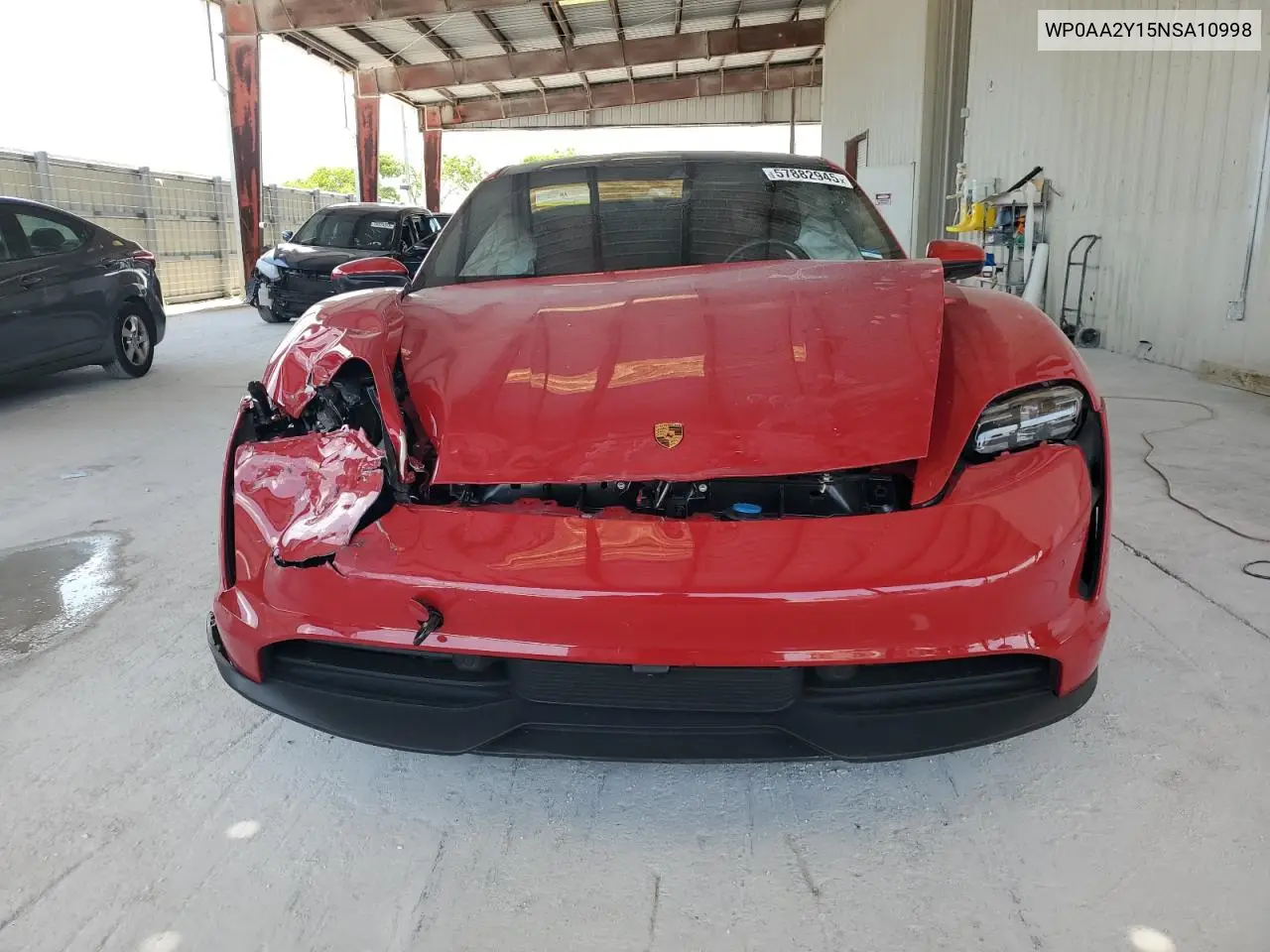 2022 Porsche Taycan VIN: WP0AA2Y15NSA10998 Lot: 57882945