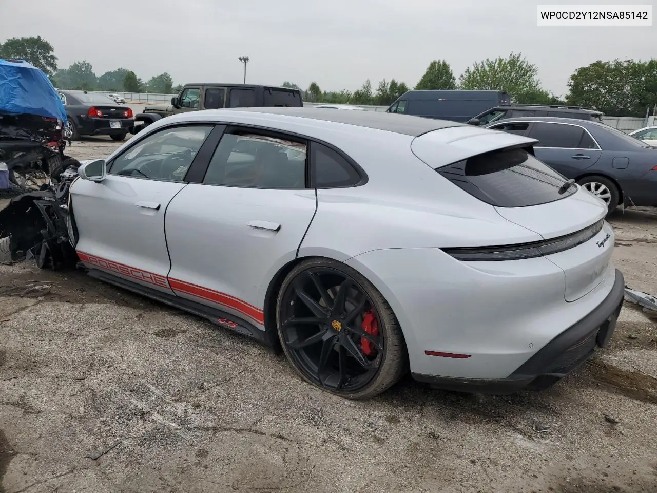 2022 Porsche Taycan Gts Sport Turismo VIN: WP0CD2Y12NSA85142 Lot: 59608165