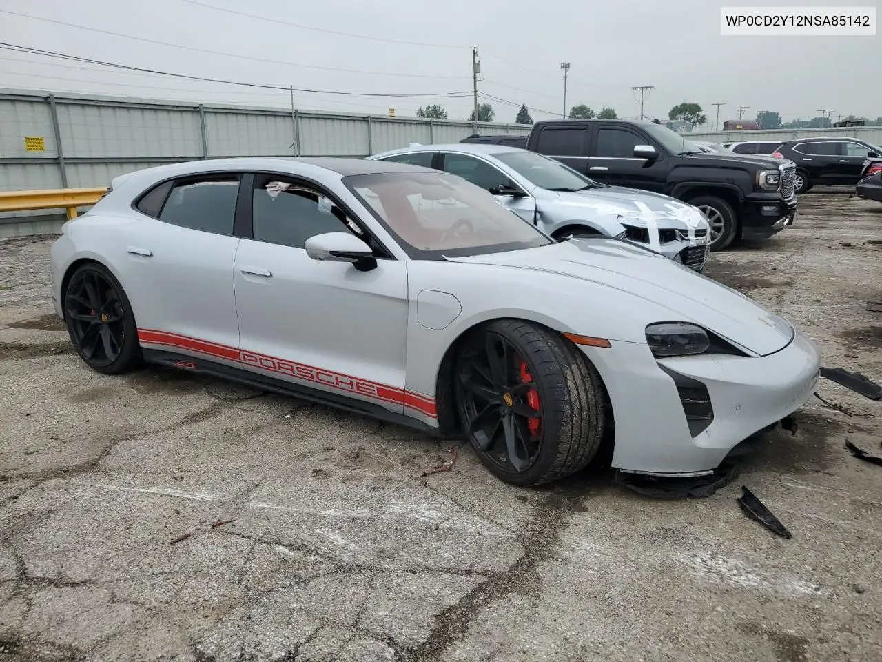 2022 Porsche Taycan Gts Sport Turismo VIN: WP0CD2Y12NSA85142 Lot: 59608165