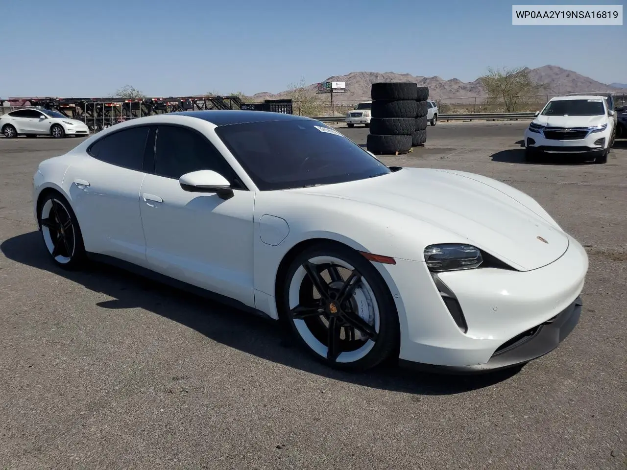 2022 Porsche Taycan VIN: WP0AA2Y19NSA16819 Lot: 62696995
