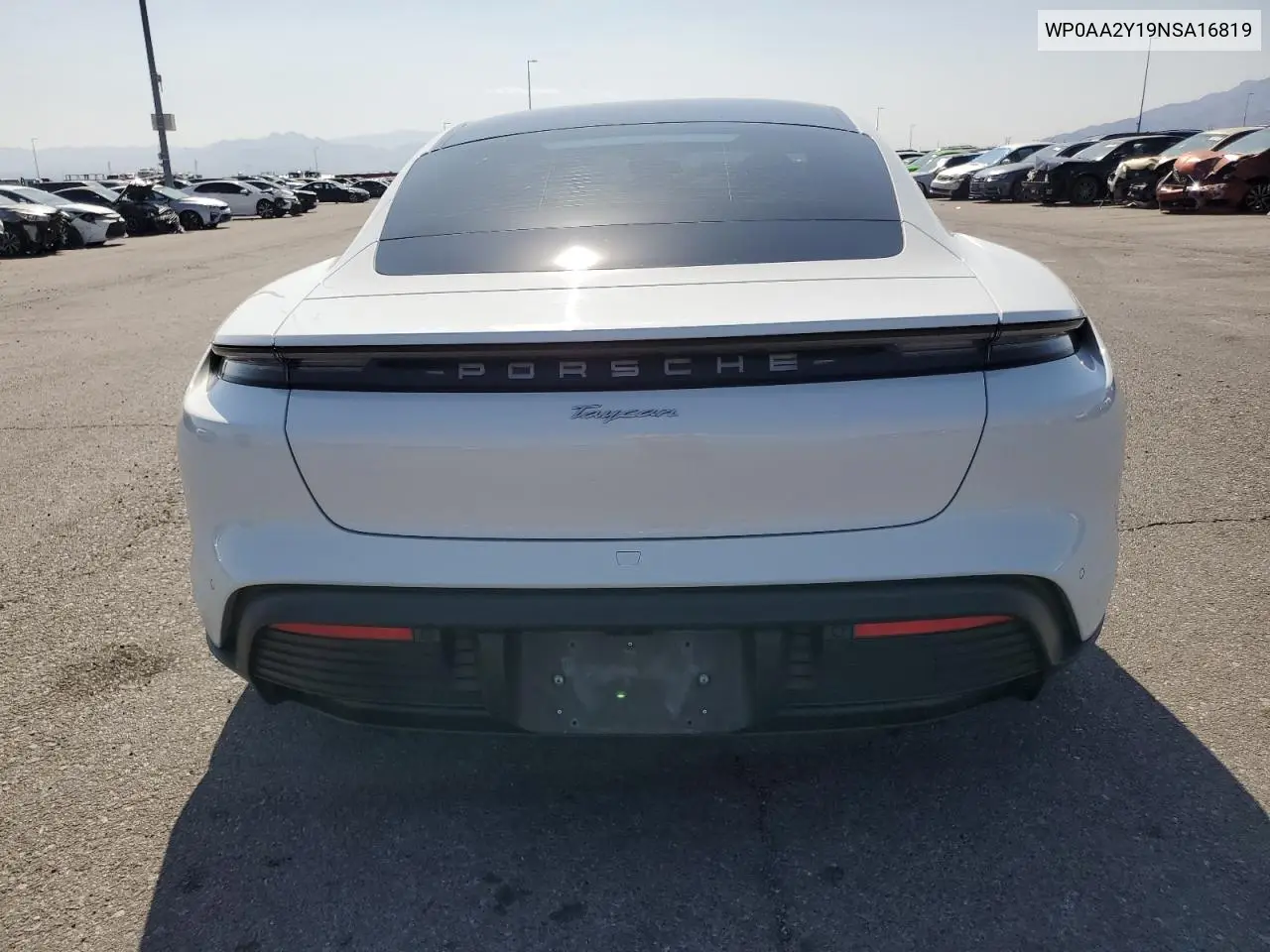 2022 Porsche Taycan VIN: WP0AA2Y19NSA16819 Lot: 62696995