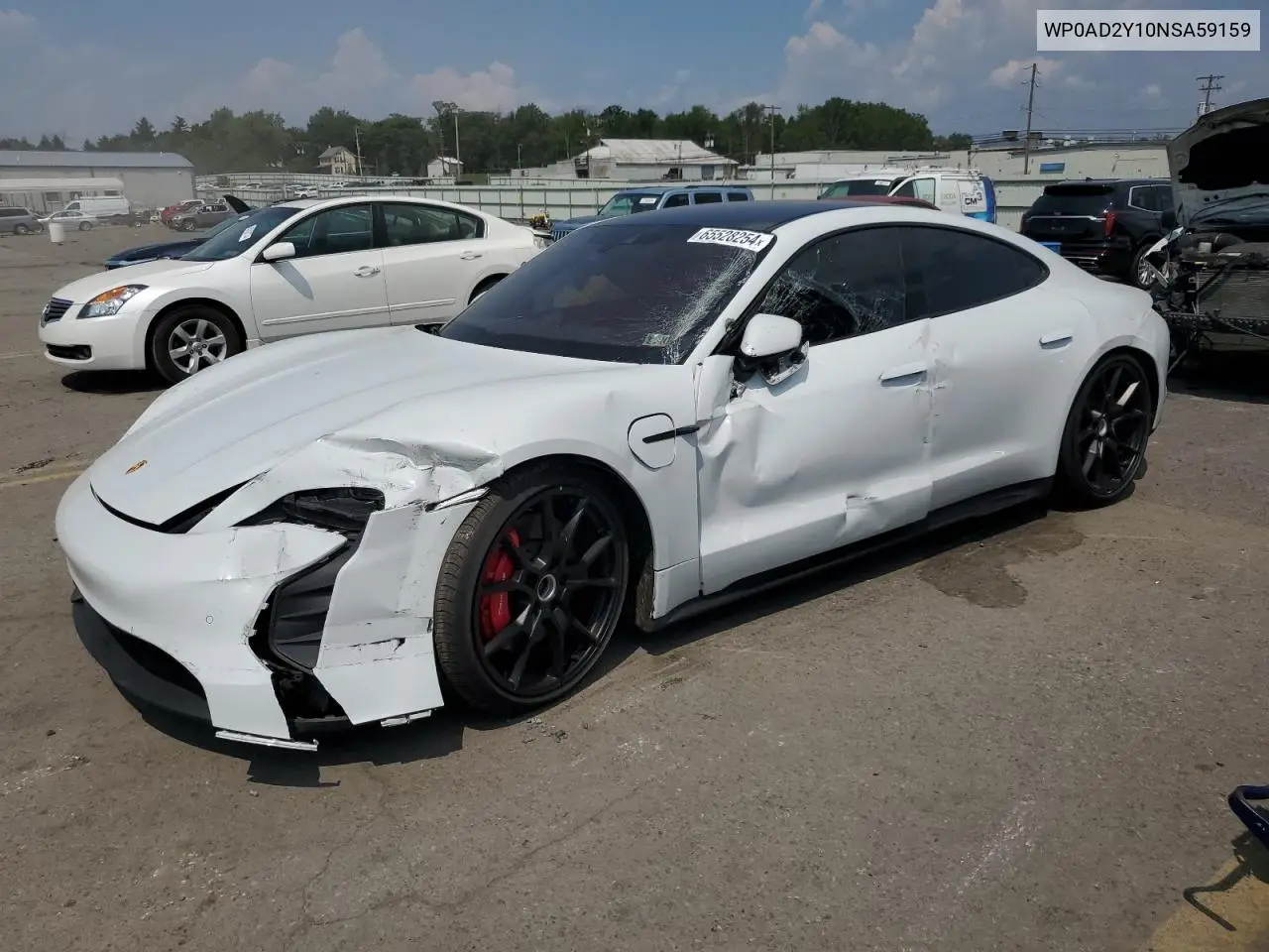 2022 Porsche Taycan Gts VIN: WP0AD2Y10NSA59159 Lot: 65528254