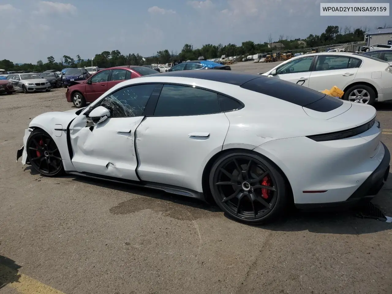 2022 Porsche Taycan Gts VIN: WP0AD2Y10NSA59159 Lot: 65528254