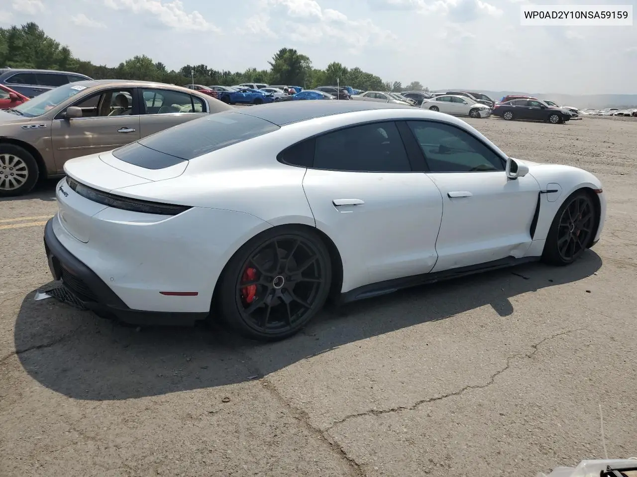 2022 Porsche Taycan Gts VIN: WP0AD2Y10NSA59159 Lot: 65528254