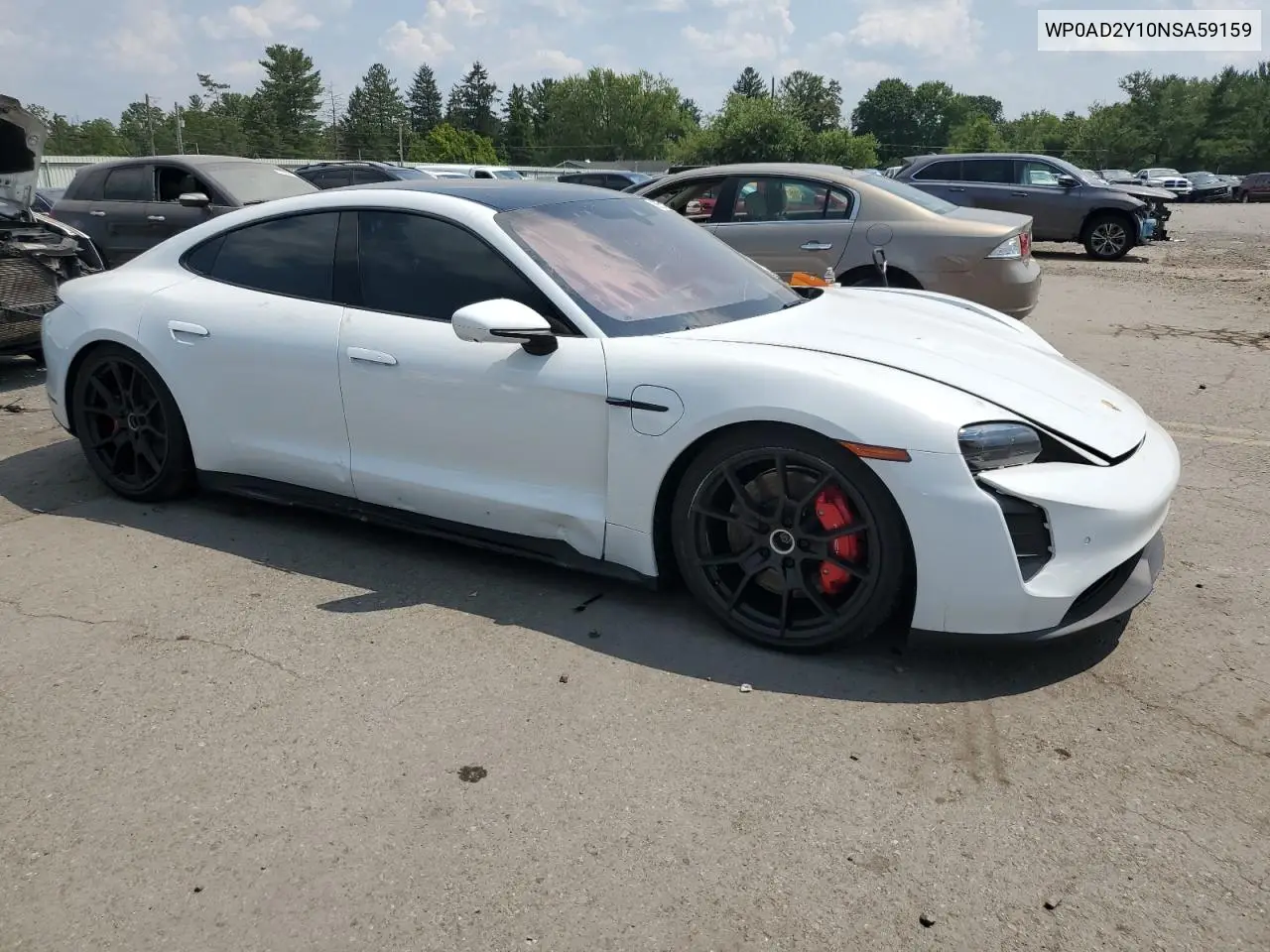 2022 Porsche Taycan Gts VIN: WP0AD2Y10NSA59159 Lot: 65528254