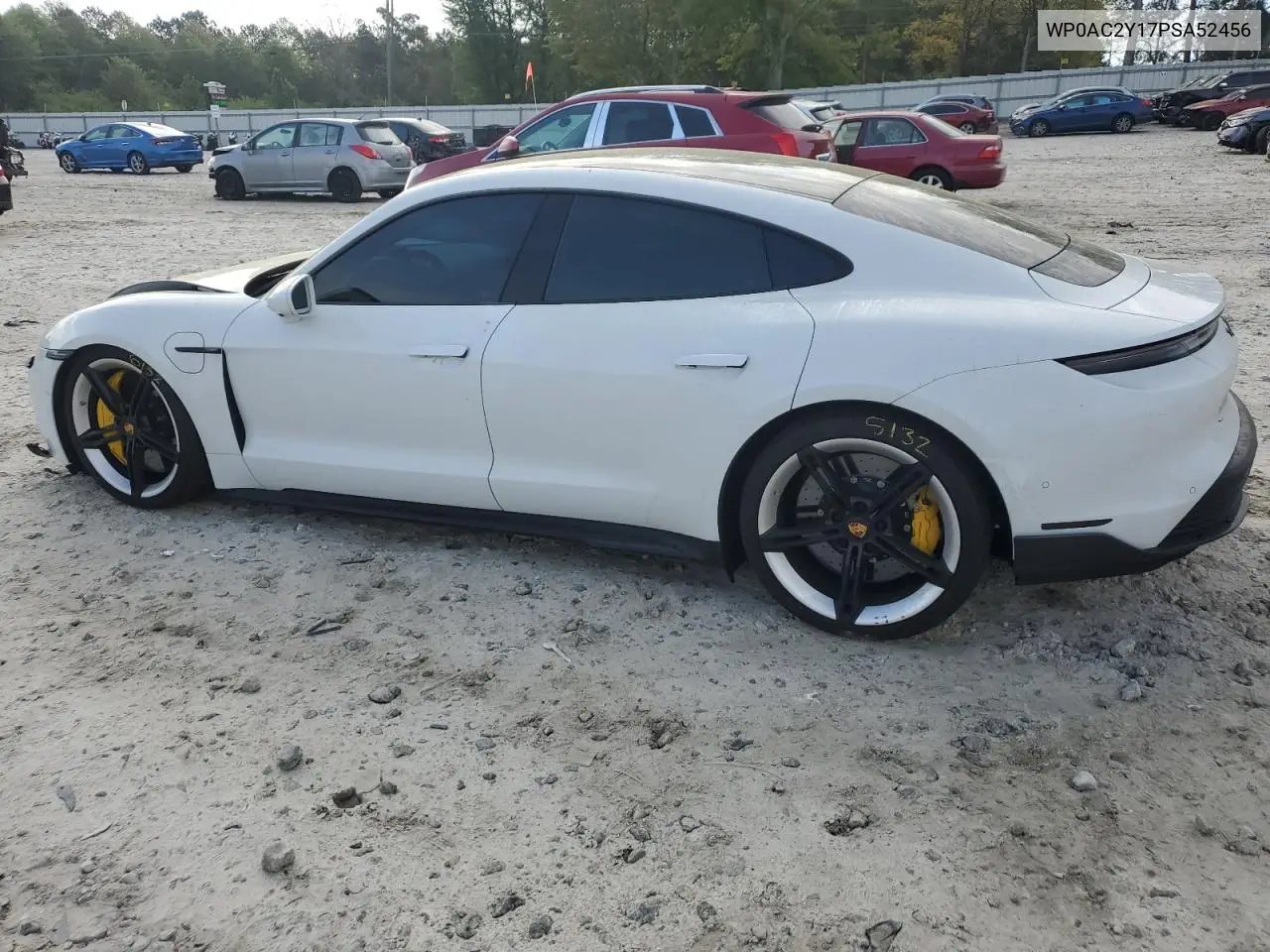 2023 Porsche Taycan Turbo VIN: WP0AC2Y17PSA52456 Lot: 51390645
