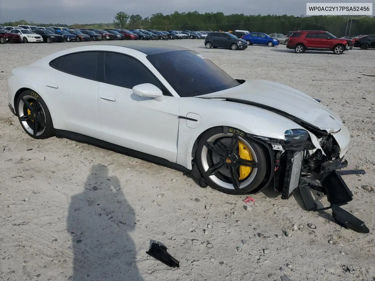 2023 Porsche Taycan Turbo VIN: WP0AC2Y17PSA52456 Lot: 51390645