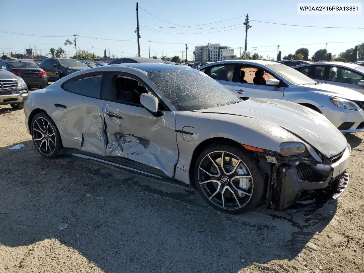 2023 Porsche Taycan VIN: WP0AA2Y16PSA13881 Lot: 56529245