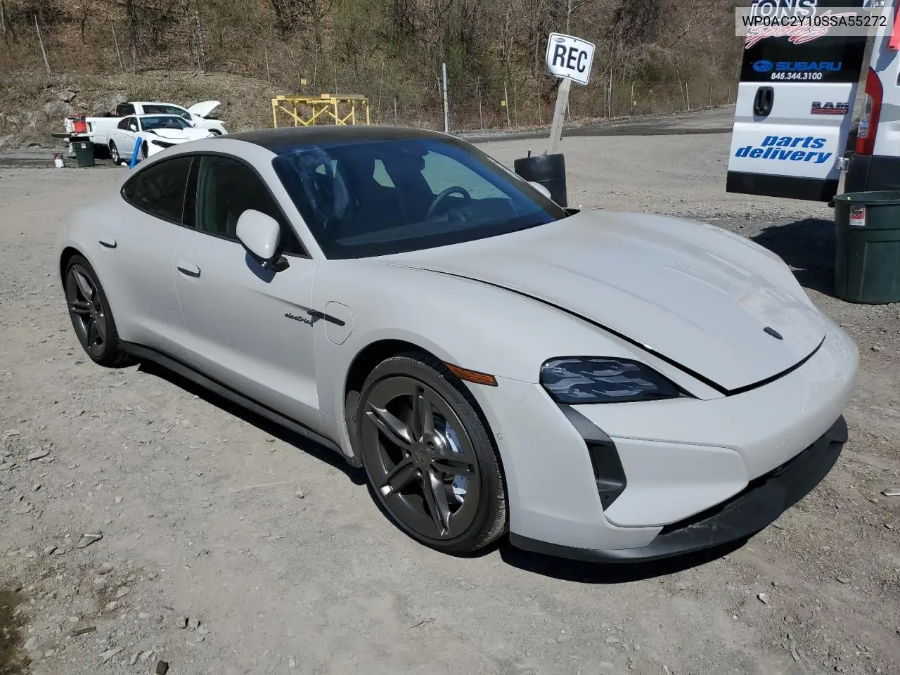 2025 Porsche Taycan Turbo VIN: WP0AC2Y10SSA55272 Lot: 53610875