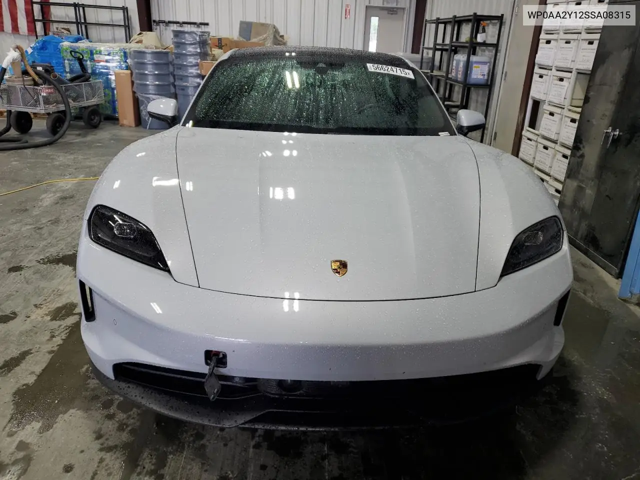 2025 Porsche Taycan VIN: WP0AA2Y12SSA08315 Lot: 56624715