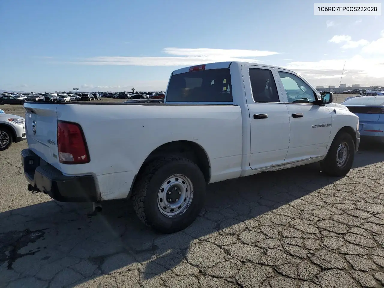 2012 Dodge Ram 1500 St VIN: 1C6RD7FP0CS222028 Lot: 56879545