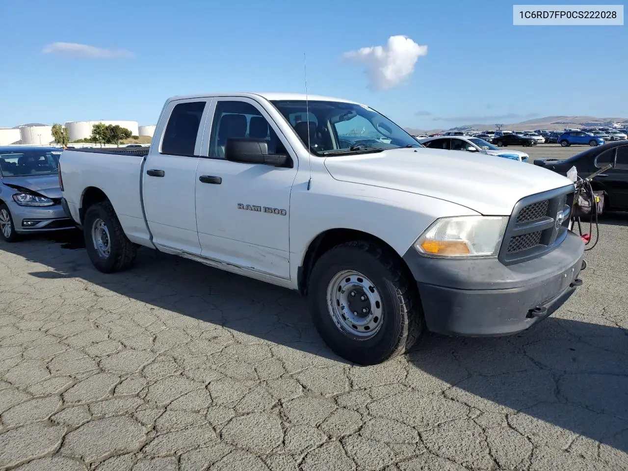 2012 Dodge Ram 1500 St VIN: 1C6RD7FP0CS222028 Lot: 56879545
