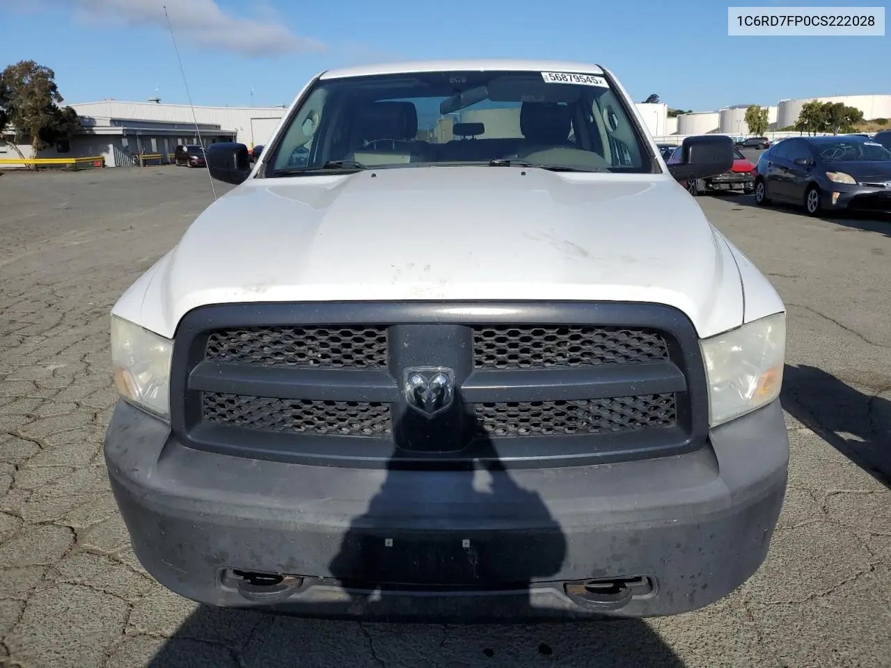 2012 Dodge Ram 1500 St VIN: 1C6RD7FP0CS222028 Lot: 56879545