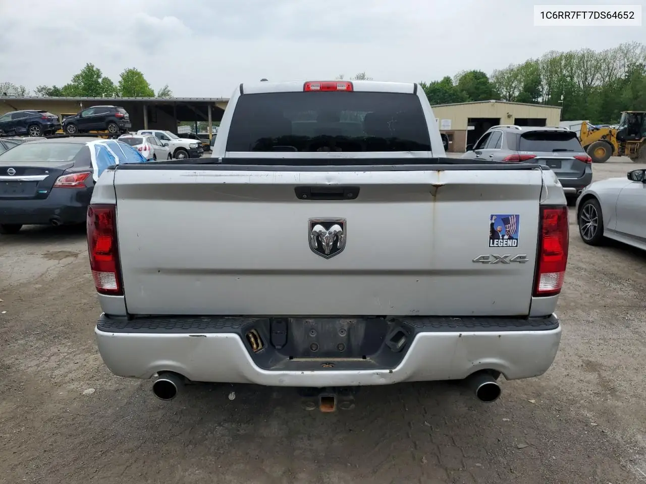 2013 Ram 1500 St VIN: 1C6RR7FT7DS64652 Lot: 56633385