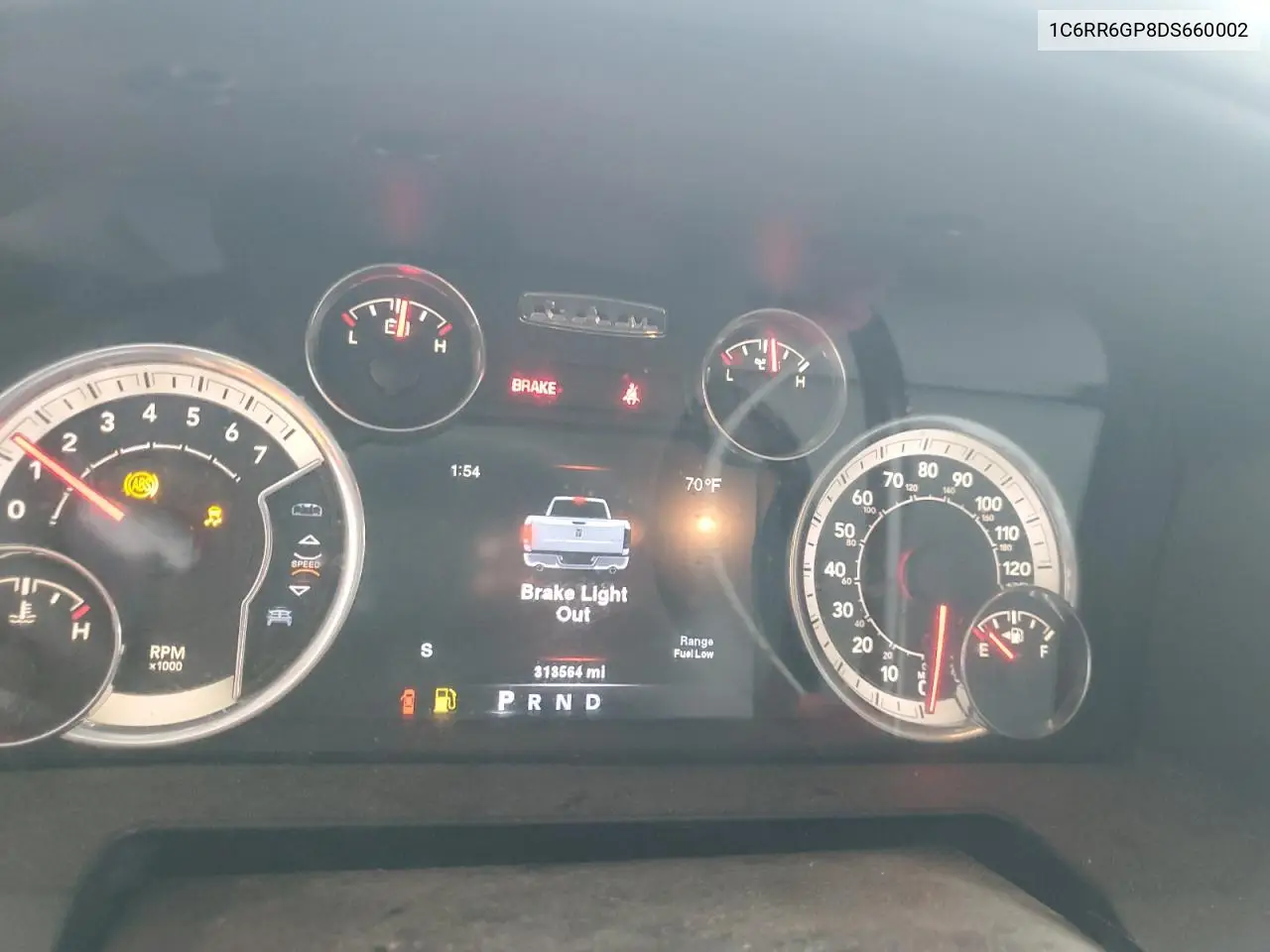 2013 Ram 1500 Slt VIN: 1C6RR6GP8DS660002 Lot: 56707465