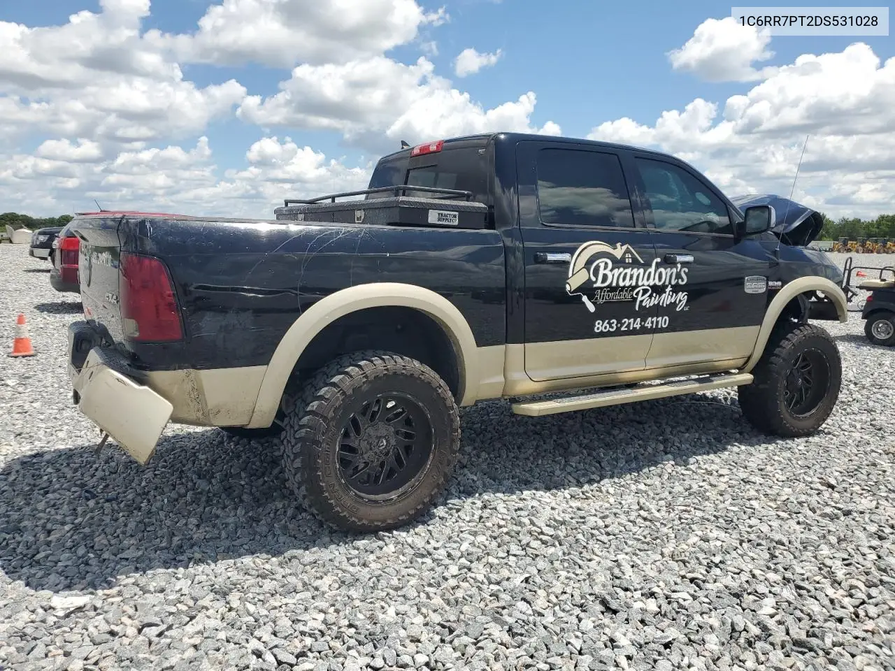 2013 Ram 1500 Longhorn VIN: 1C6RR7PT2DS531028 Lot: 56845255