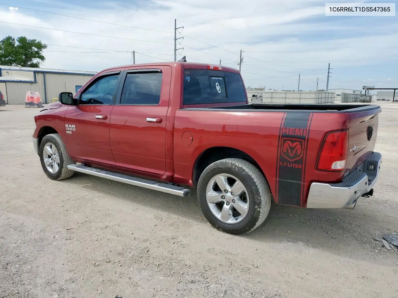2013 Ram 1500 Slt VIN: 1C6RR6LT1DS547365 Lot: 65778645
