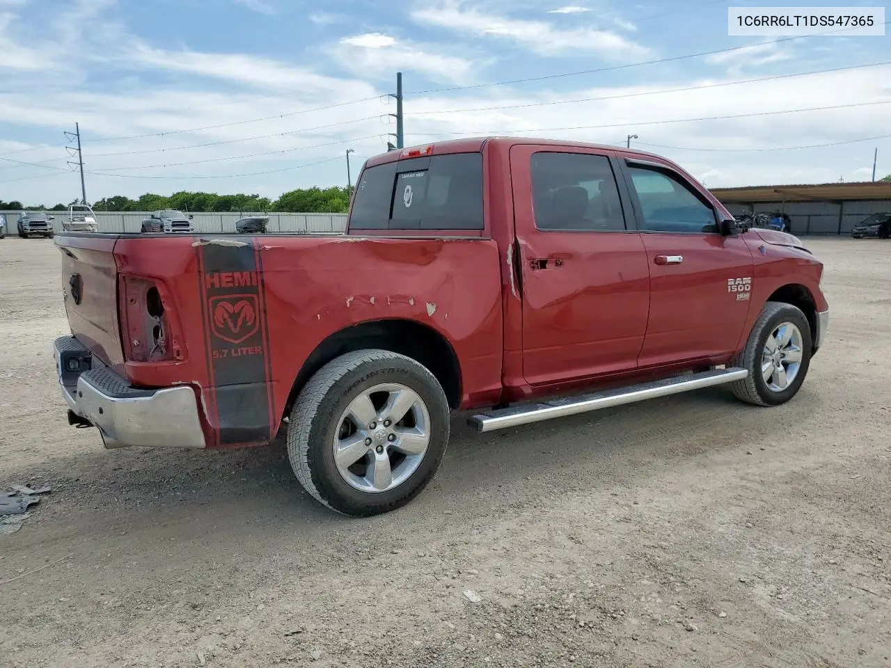2013 Ram 1500 Slt VIN: 1C6RR6LT1DS547365 Lot: 65778645