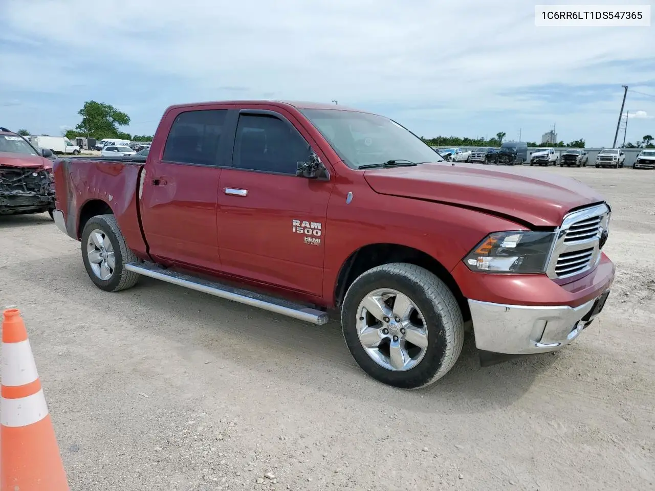 2013 Ram 1500 Slt VIN: 1C6RR6LT1DS547365 Lot: 65778645