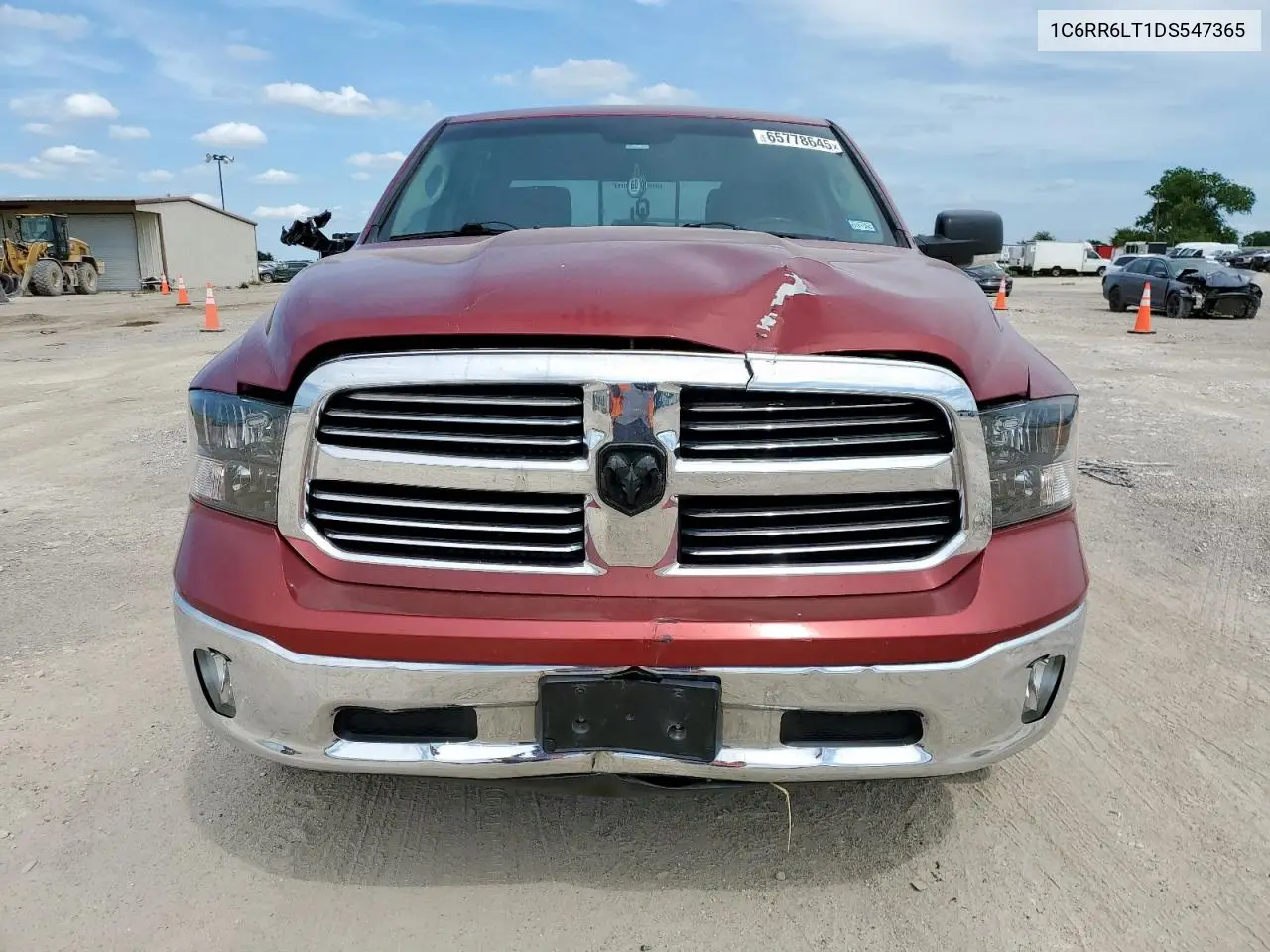 2013 Ram 1500 Slt VIN: 1C6RR6LT1DS547365 Lot: 65778645