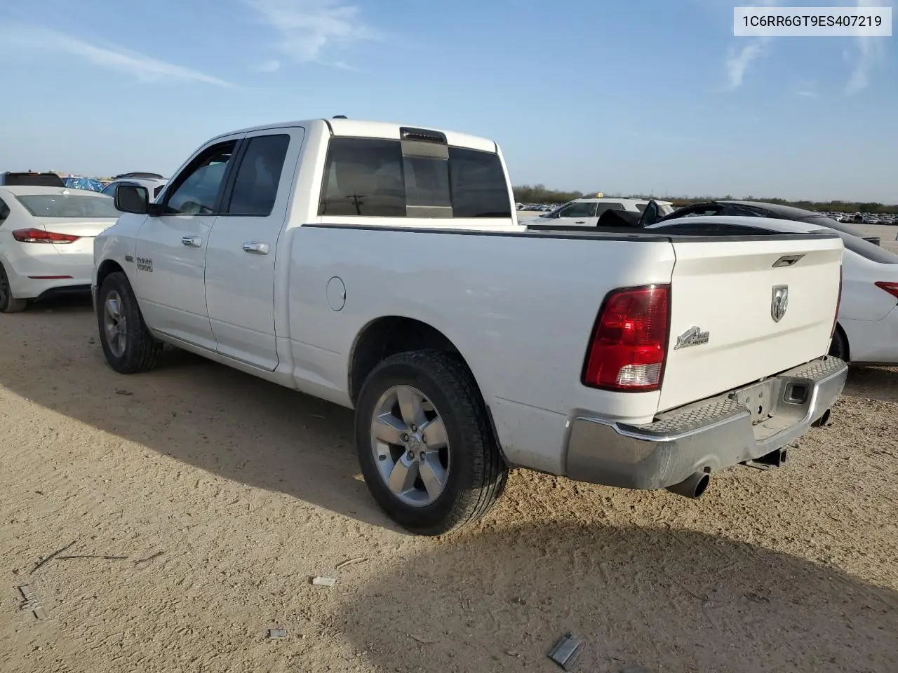 2014 Ram 1500 Slt VIN: 1C6RR6GT9ES407219 Lot: 49103135