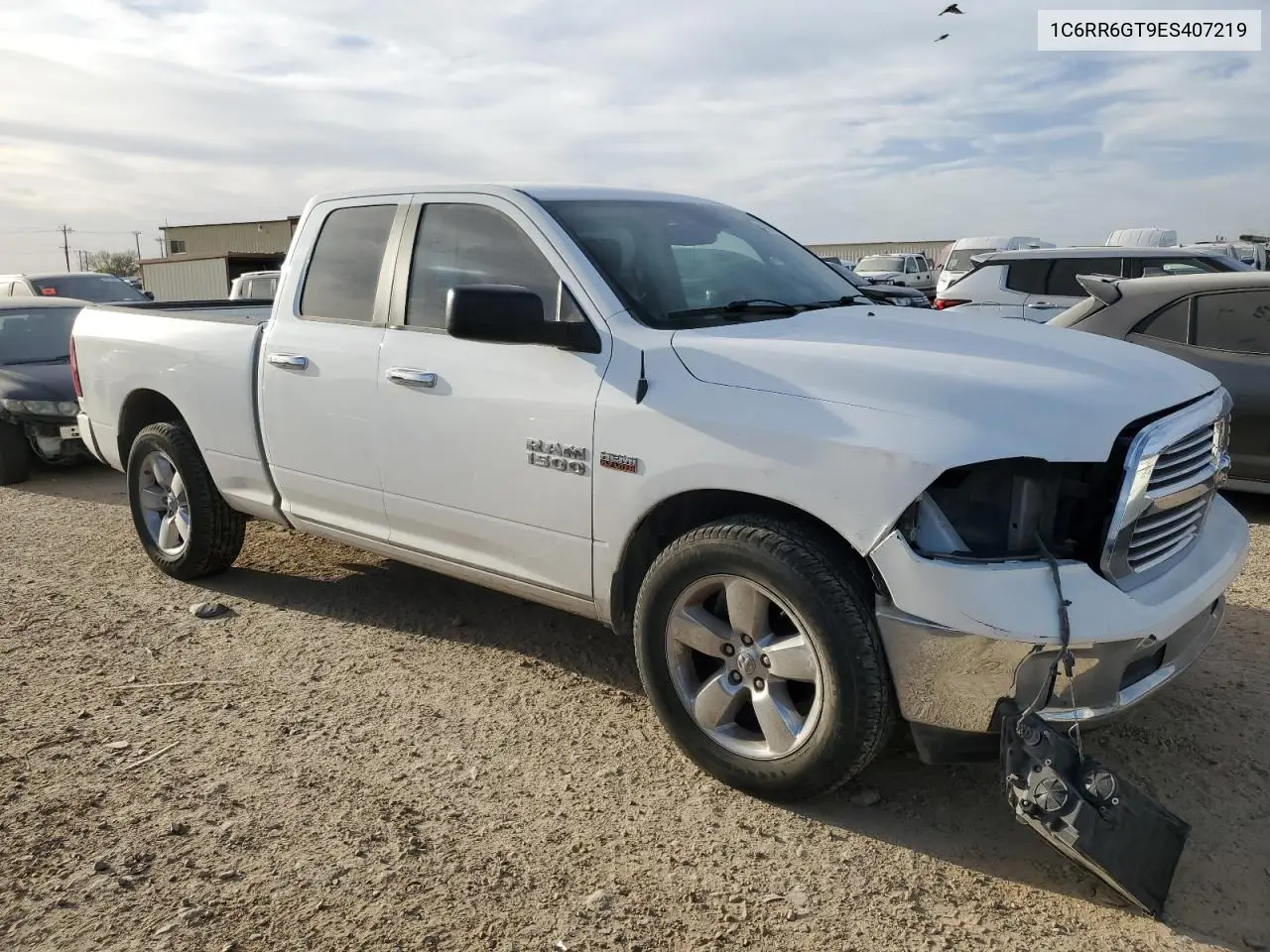 2014 Ram 1500 Slt VIN: 1C6RR6GT9ES407219 Lot: 49103135