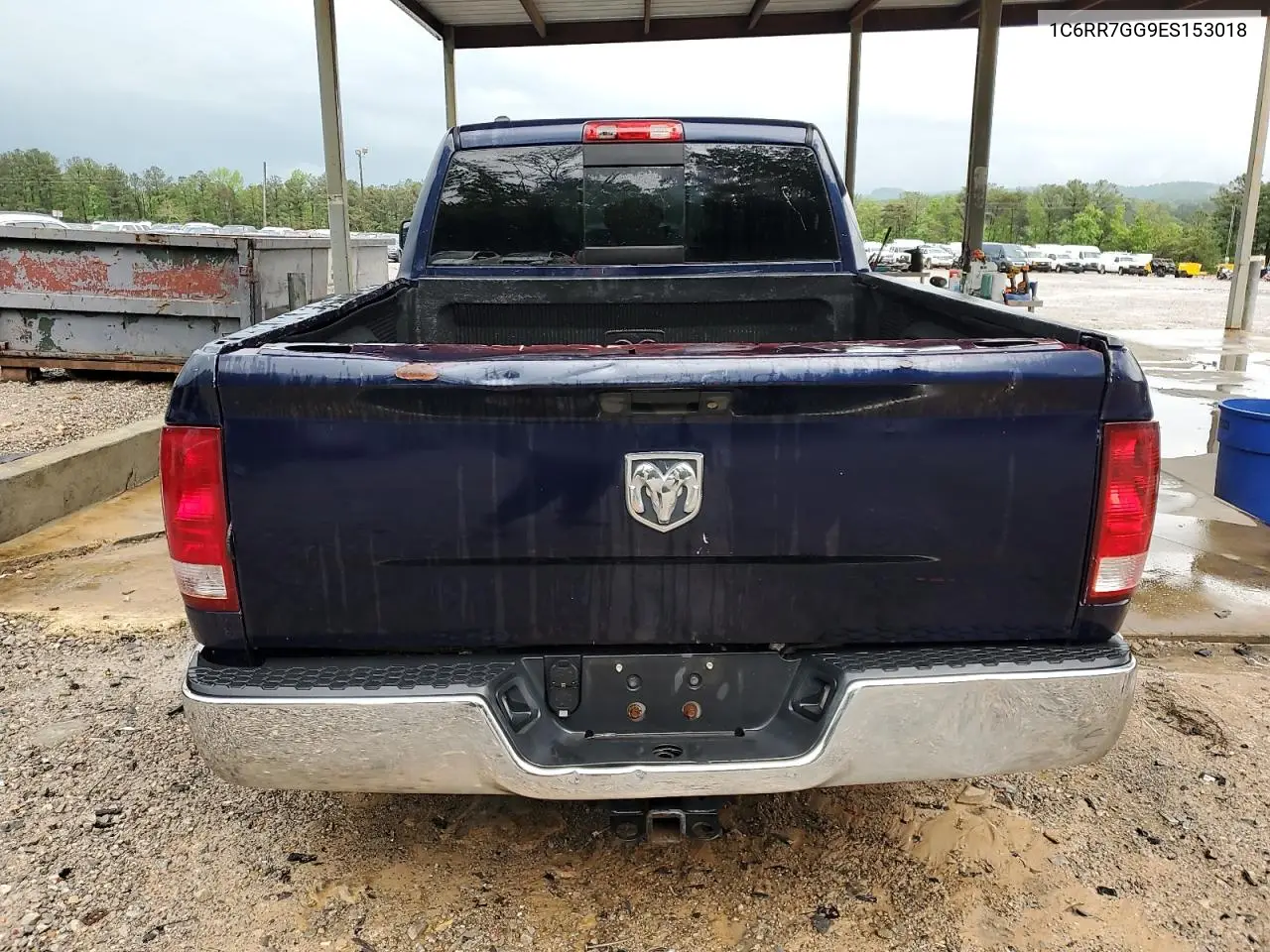 2014 Ram 1500 Slt VIN: 1C6RR7GG9ES153018 Lot: 54321625