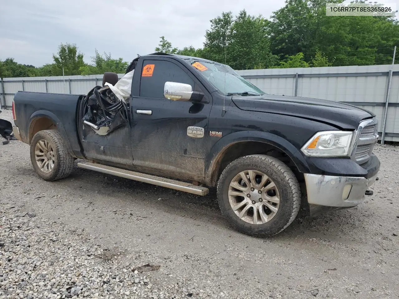 2014 Ram 1500 Longhorn VIN: 1C6RR7PT8ES365826 Lot: 55184654