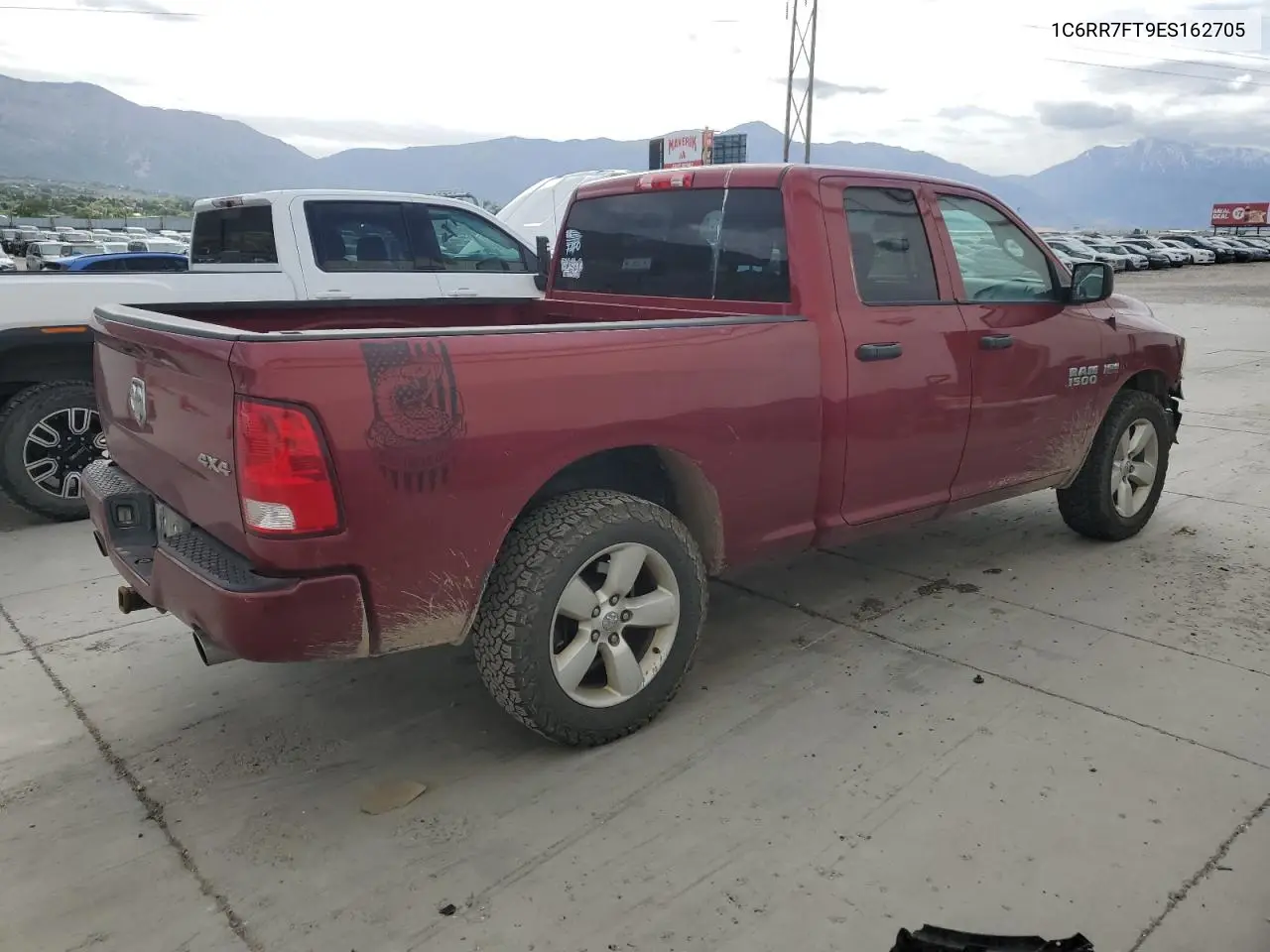 2014 Ram 1500 St VIN: 1C6RR7FT9ES162705 Lot: 56500645