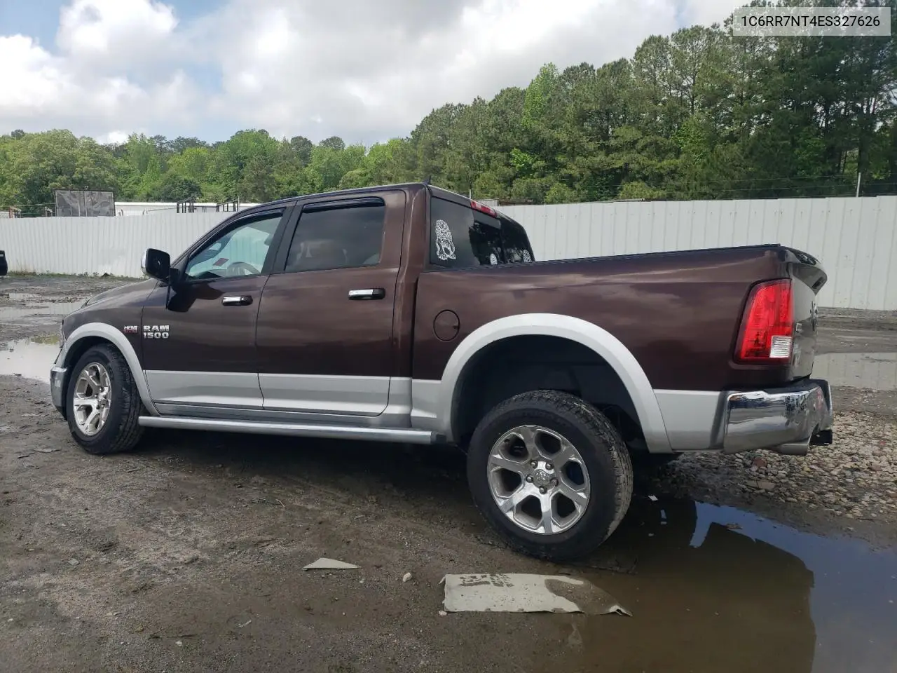 2014 Ram 1500 Laramie VIN: 1C6RR7NT4ES327626 Lot: 56508205