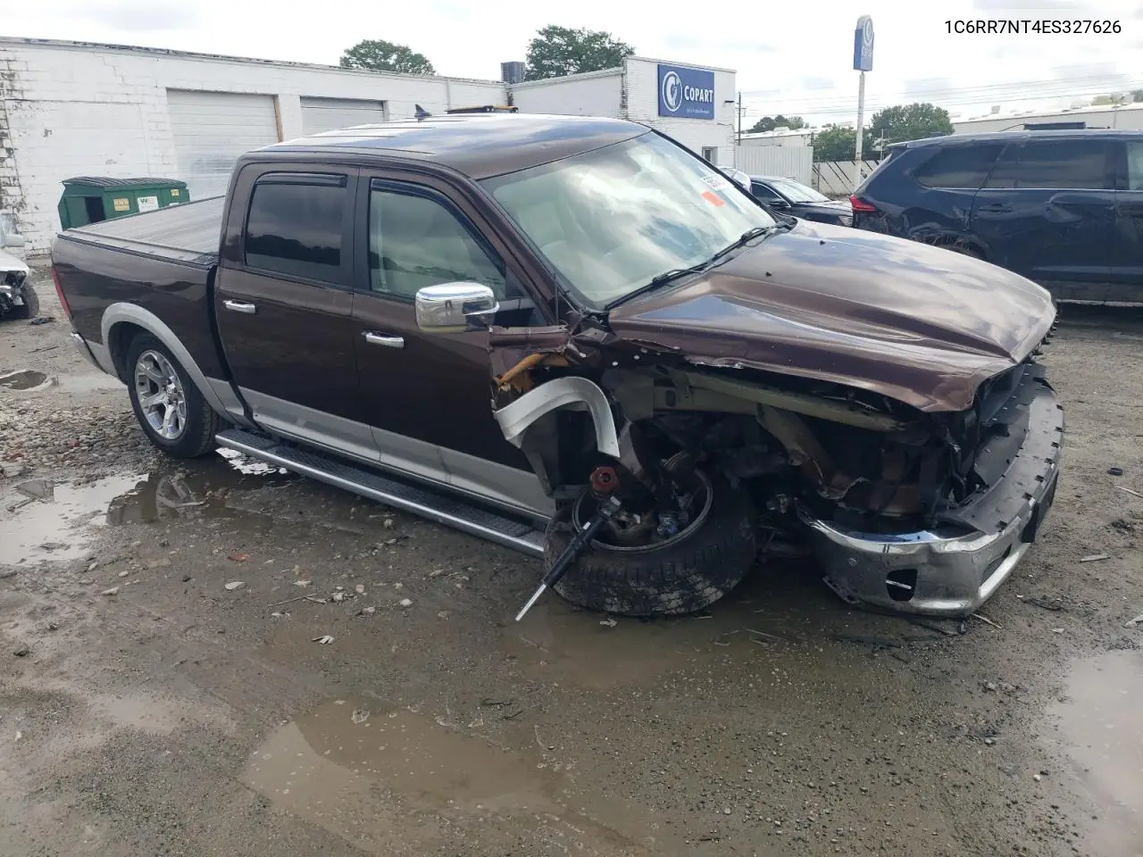 2014 Ram 1500 Laramie VIN: 1C6RR7NT4ES327626 Lot: 56508205