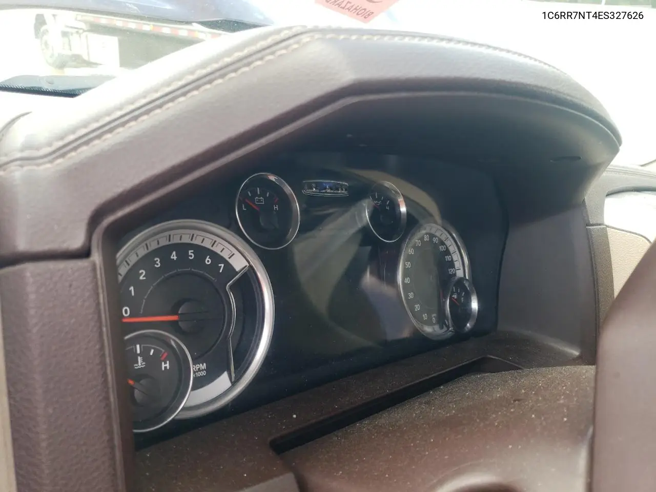 2014 Ram 1500 Laramie VIN: 1C6RR7NT4ES327626 Lot: 56508205