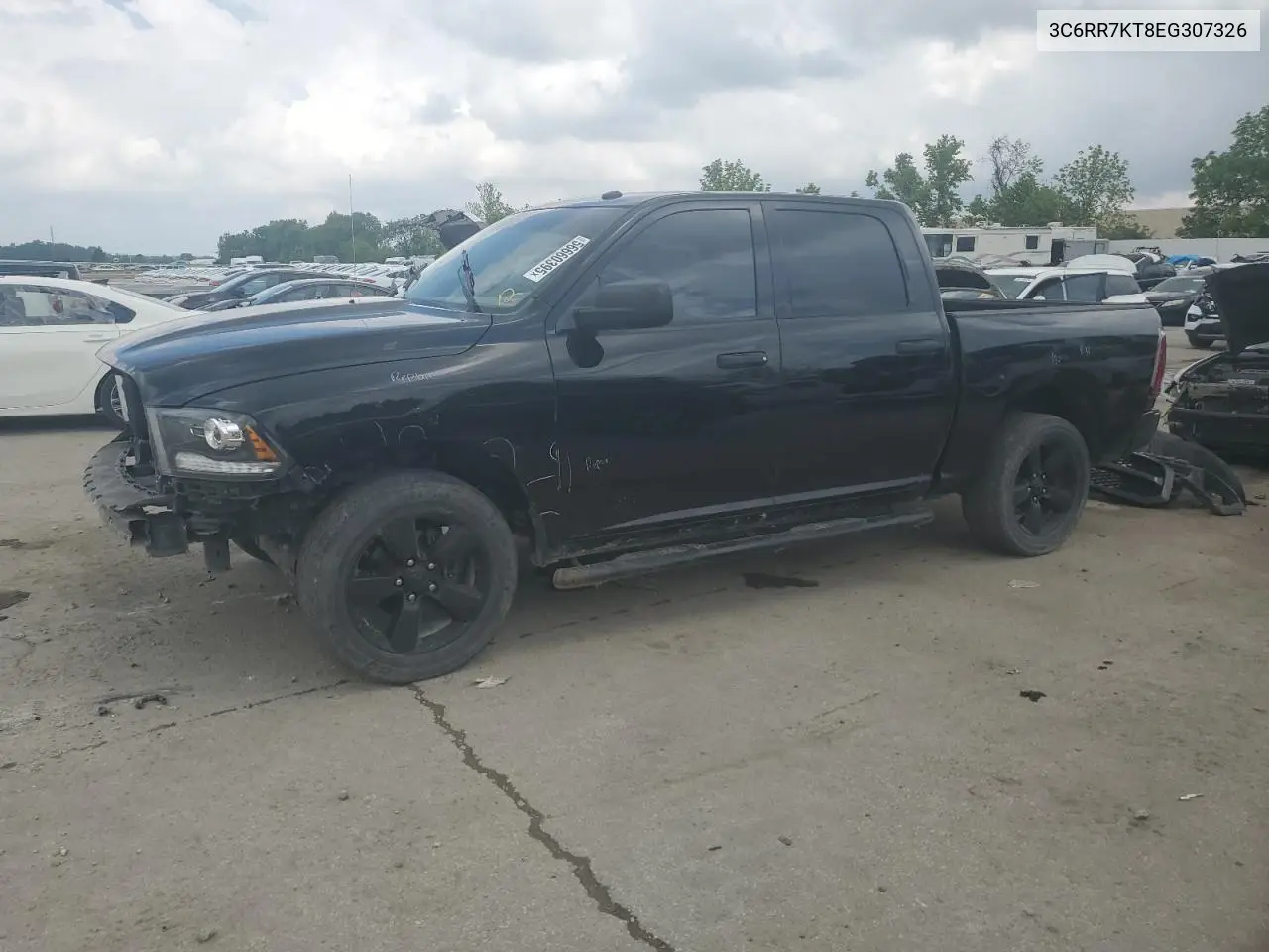 2014 Ram 1500 St VIN: 3C6RR7KT8EG307326 Lot: 56660395
