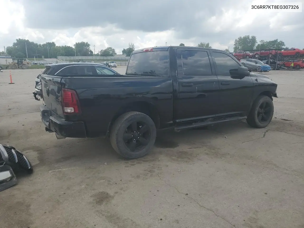 2014 Ram 1500 St VIN: 3C6RR7KT8EG307326 Lot: 56660395