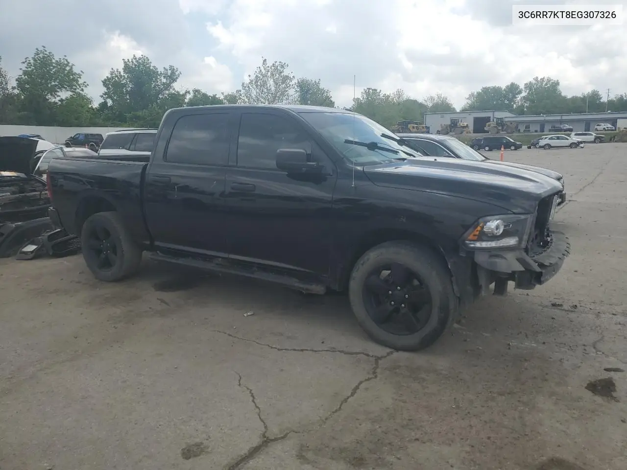 2014 Ram 1500 St VIN: 3C6RR7KT8EG307326 Lot: 56660395