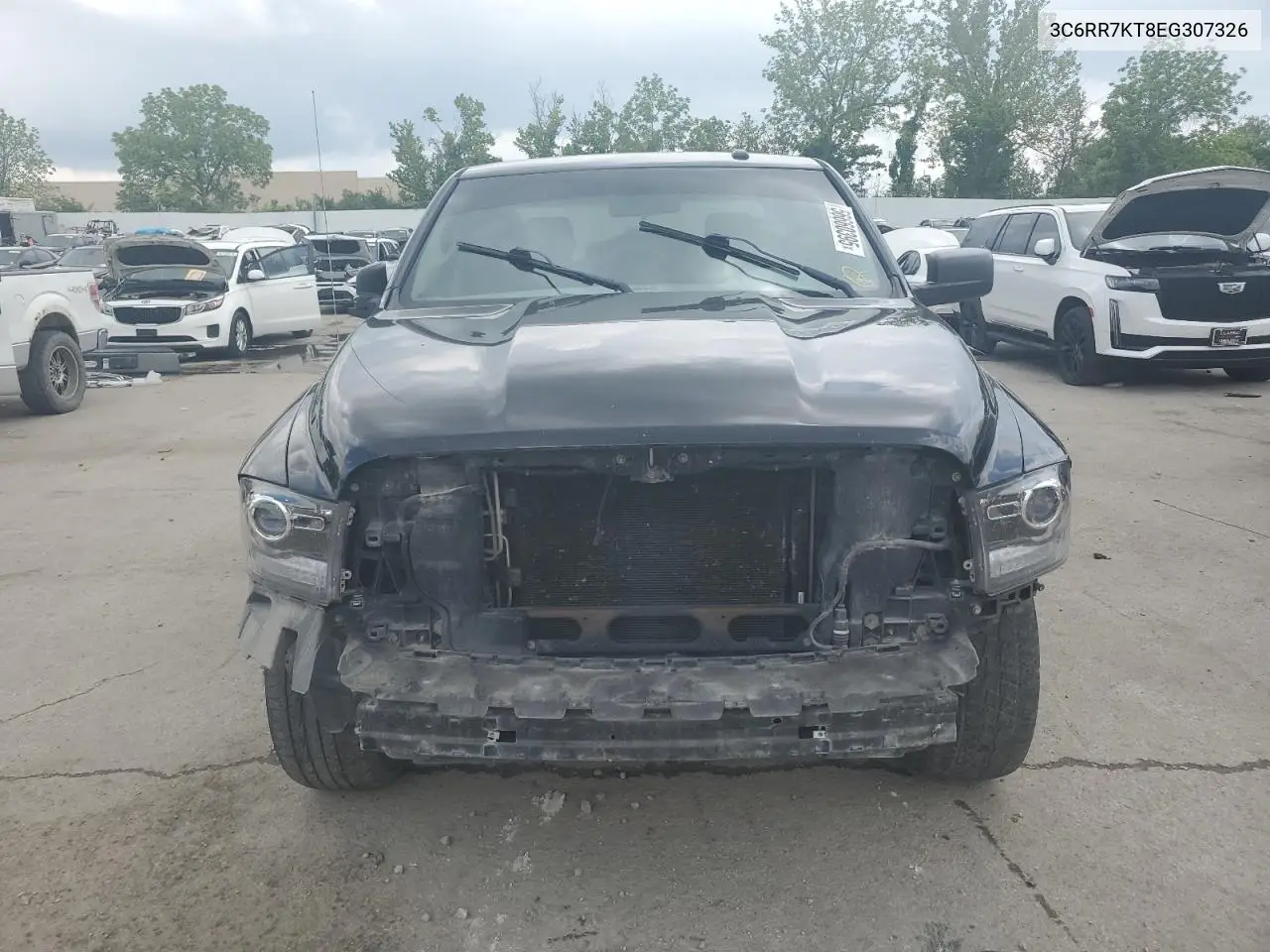 2014 Ram 1500 St VIN: 3C6RR7KT8EG307326 Lot: 56660395