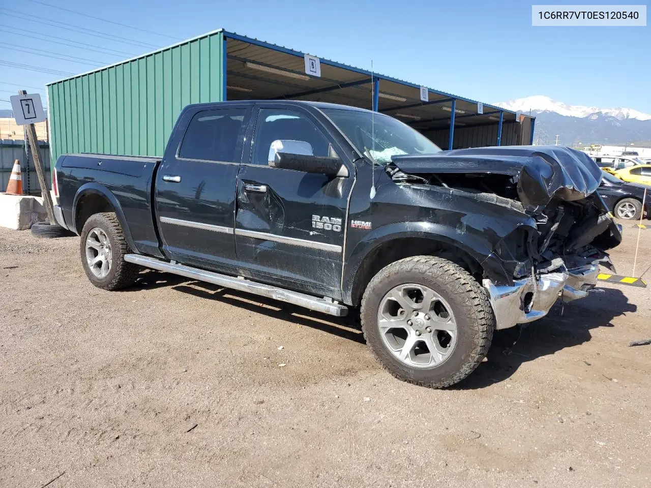 2014 Ram 1500 Laramie VIN: 1C6RR7VT0ES120540 Lot: 56729755