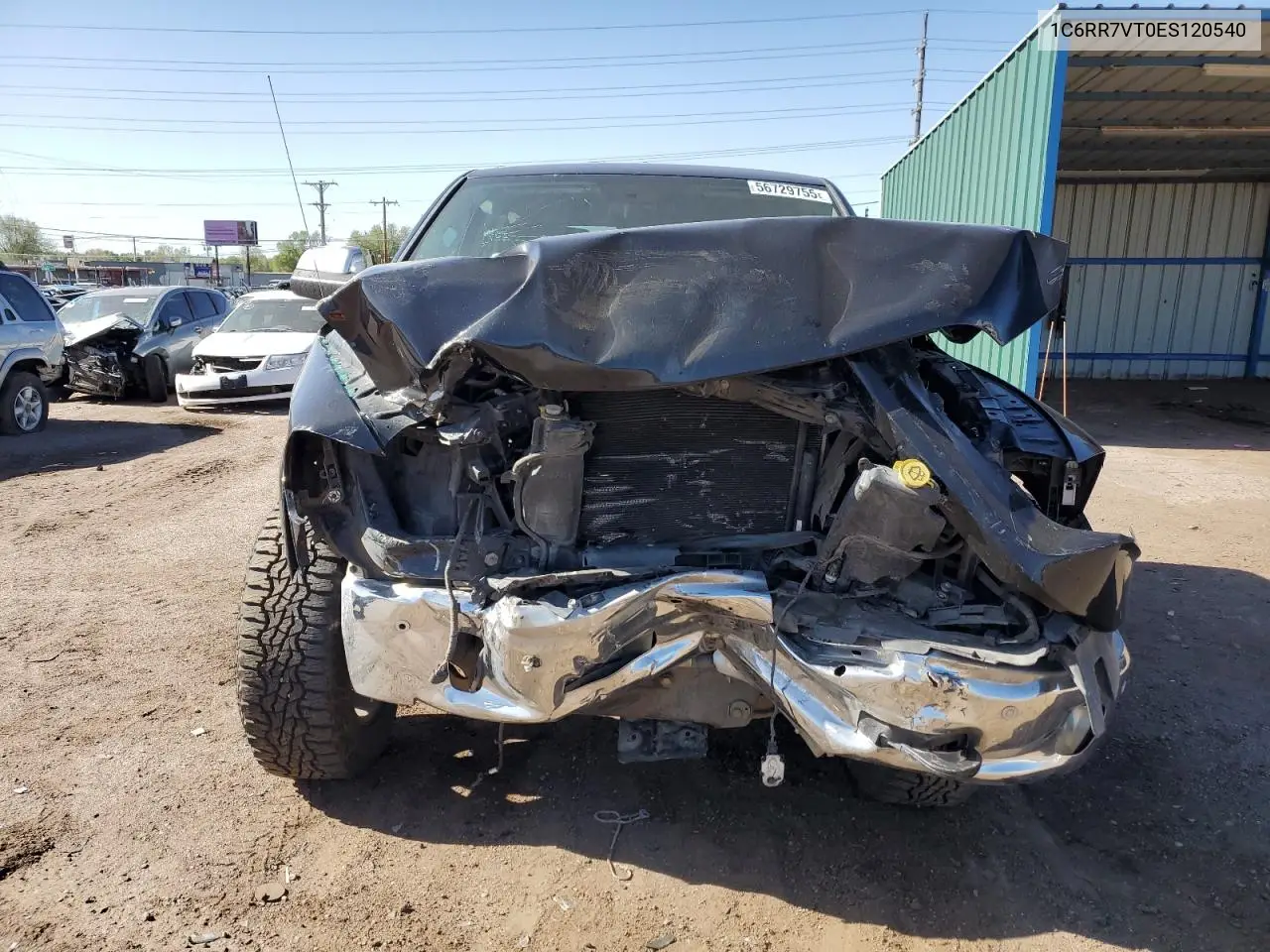 2014 Ram 1500 Laramie VIN: 1C6RR7VT0ES120540 Lot: 56729755