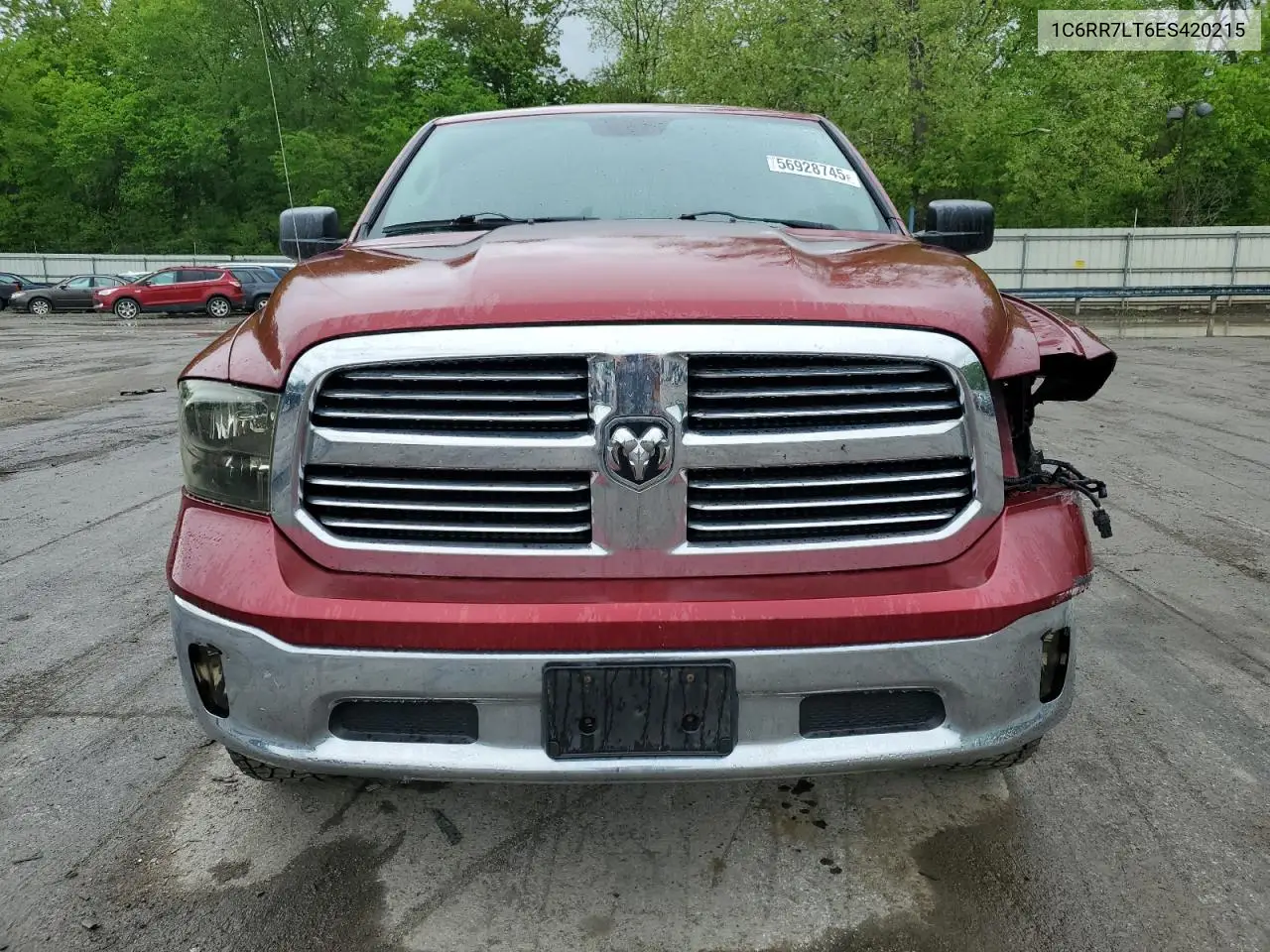 2014 Ram 1500 Slt VIN: 1C6RR7LT6ES420215 Lot: 56928745