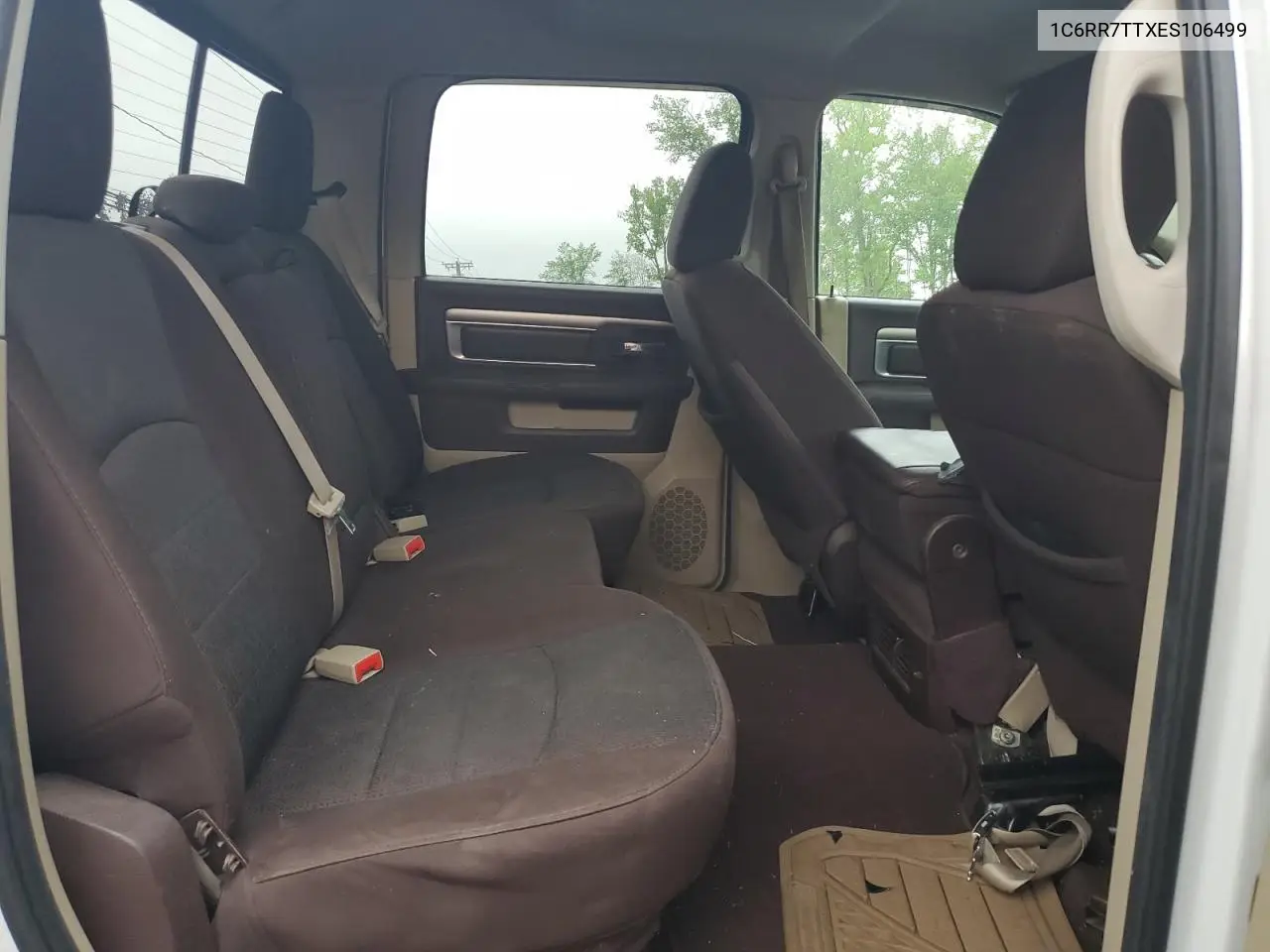 2014 Ram 1500 Slt VIN: 1C6RR7TTXES106499 Lot: 56936785