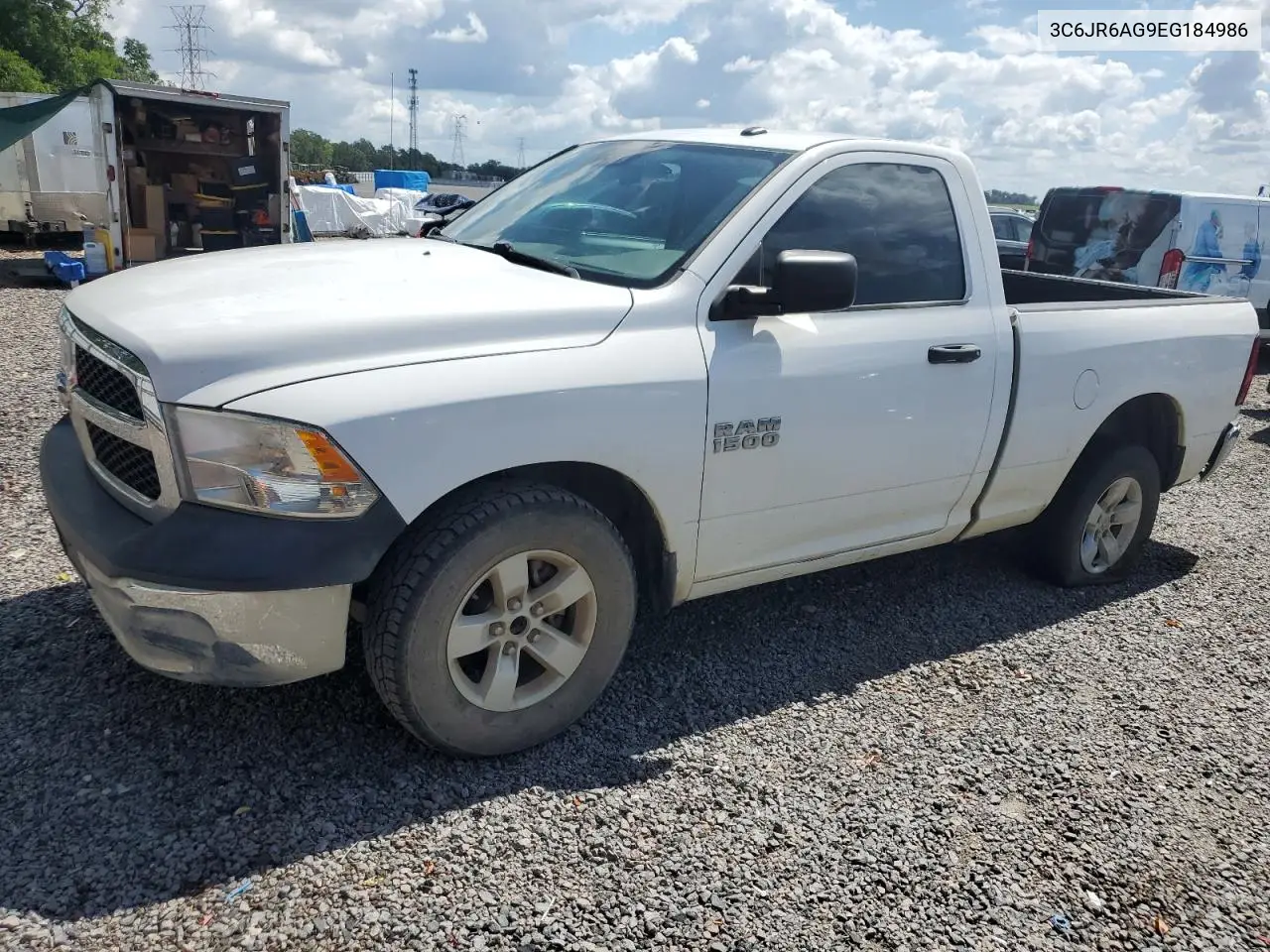 2014 Ram 1500 St VIN: 3C6JR6AG9EG184986 Lot: 57077595