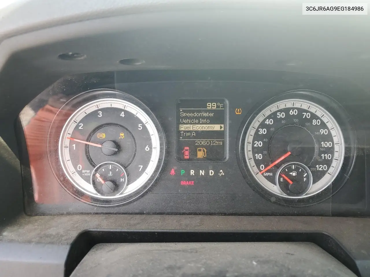 2014 Ram 1500 St VIN: 3C6JR6AG9EG184986 Lot: 57077595