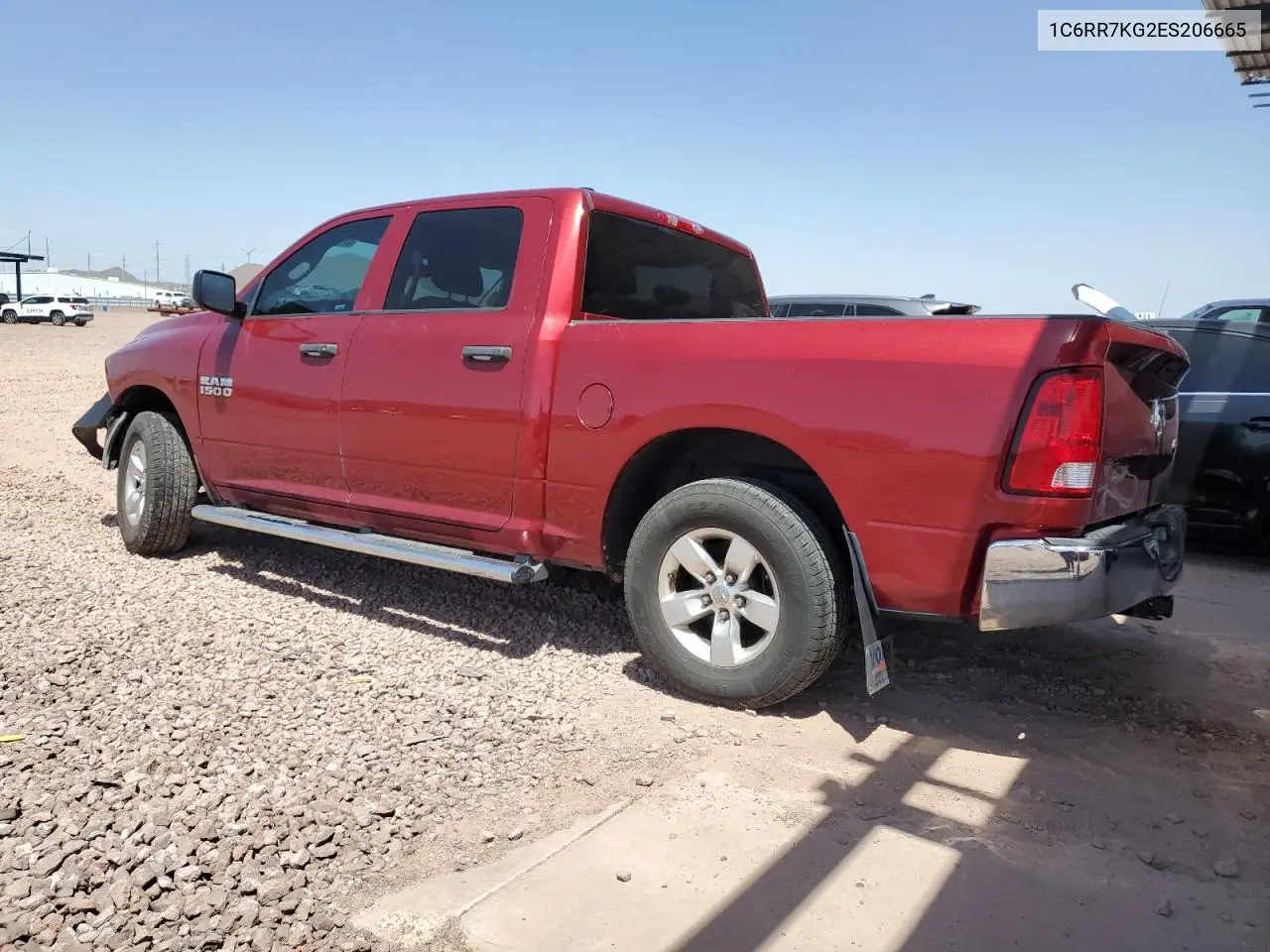 2014 Ram 1500 St VIN: 1C6RR7KG2ES206665 Lot: 57115255