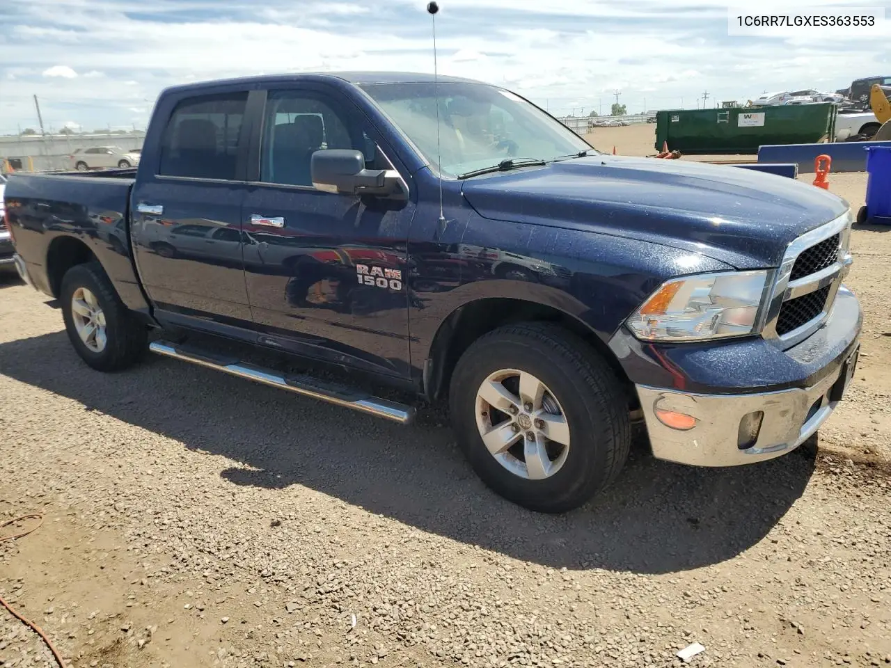 2014 Ram 1500 Slt VIN: 1C6RR7LGXES363553 Lot: 62200365