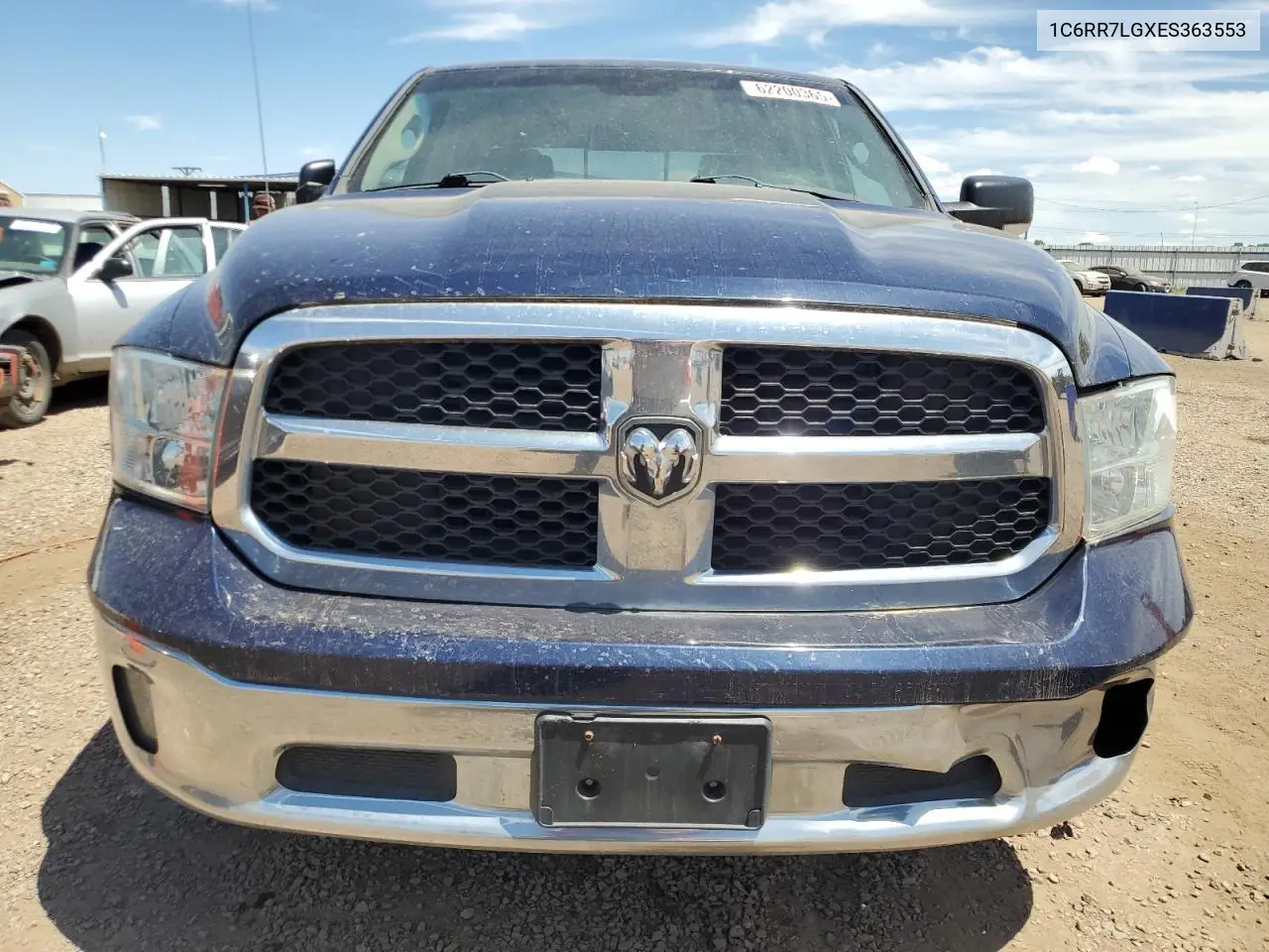 2014 Ram 1500 Slt VIN: 1C6RR7LGXES363553 Lot: 62200365
